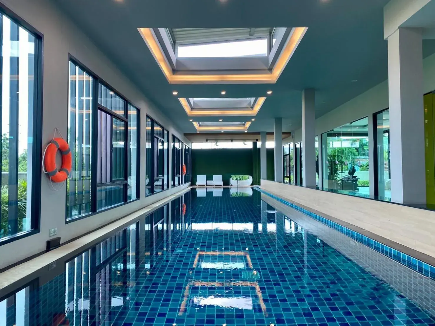 Pool view in The Vet Boutique Hotel - SHA Extra Plus Pool view in The Vet Boutique Hotel - SHA Extra Plus