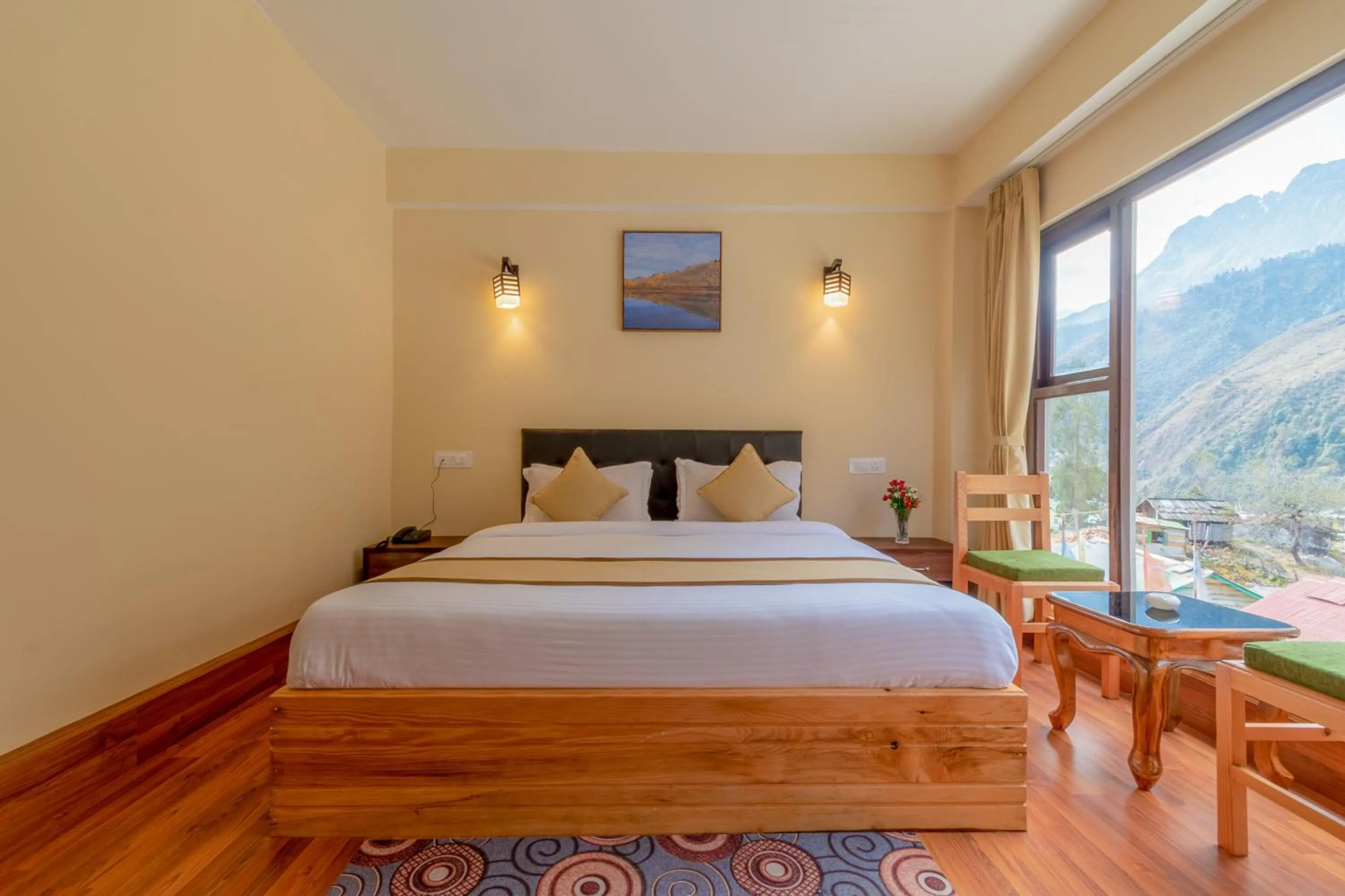 Bed in Magellan's The Golden Bridge