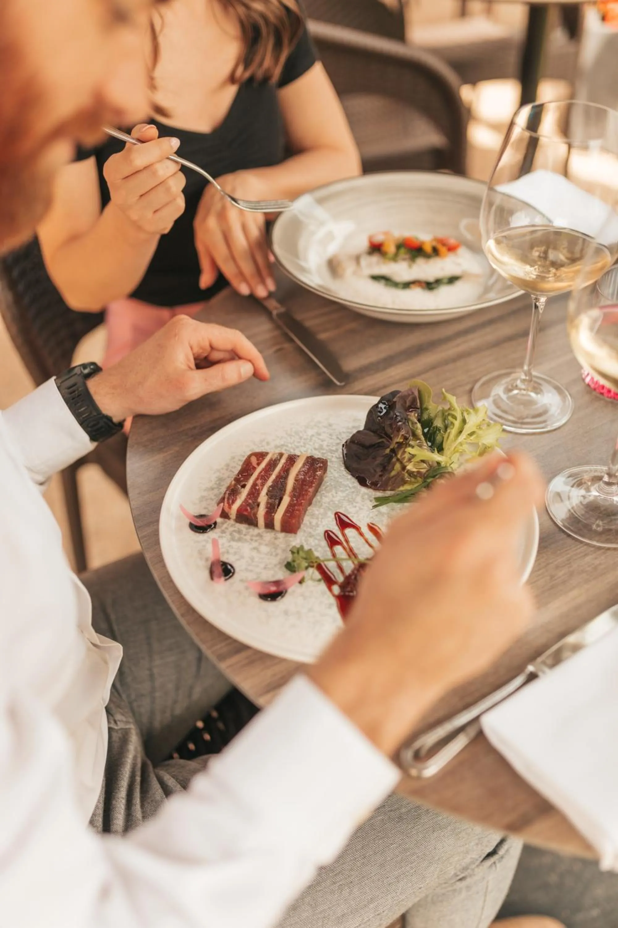 Restaurant/places to eat in Le Dracy Hôtel et Spa