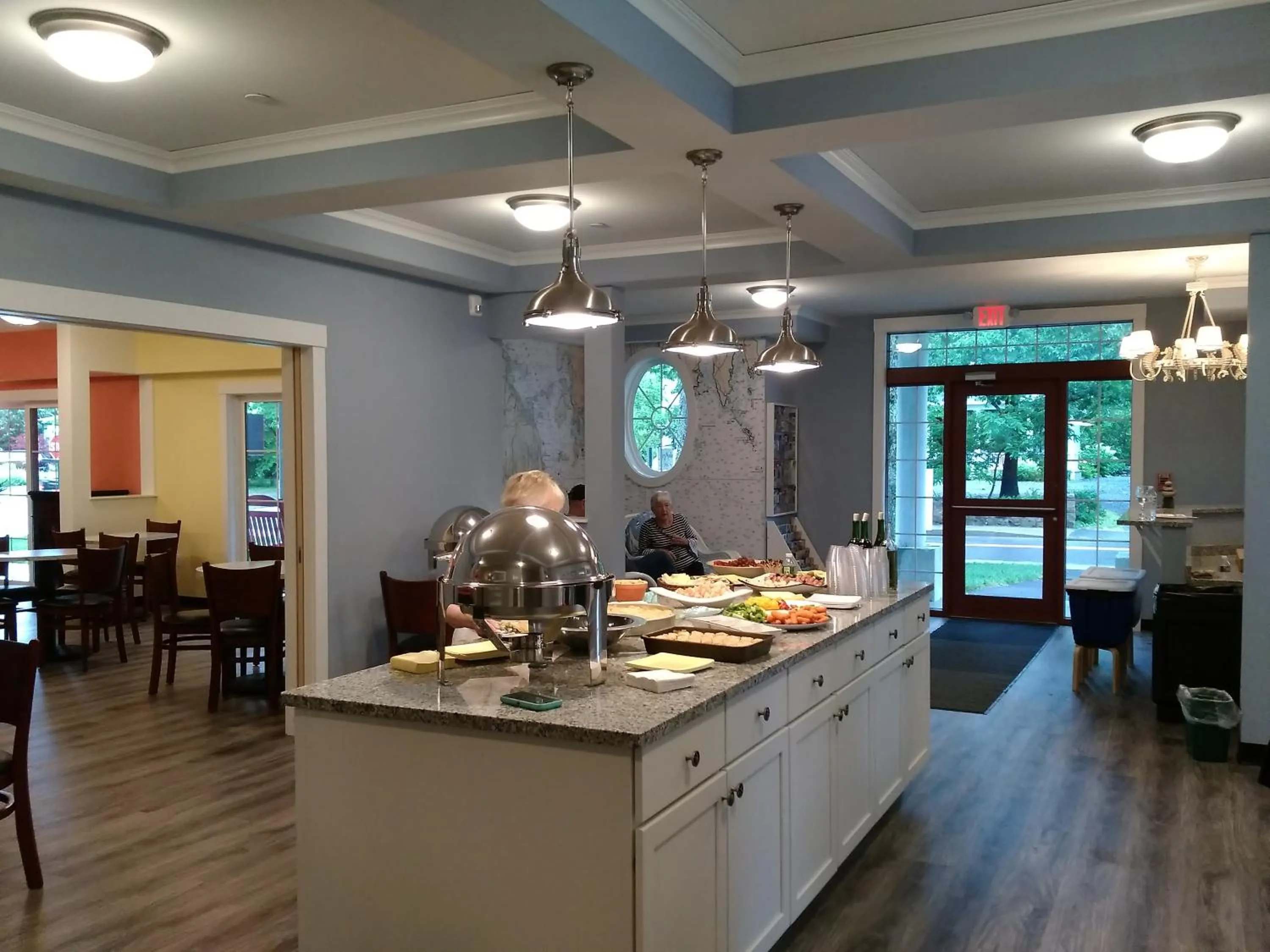 Continental breakfast in The Inn on Mount Desert