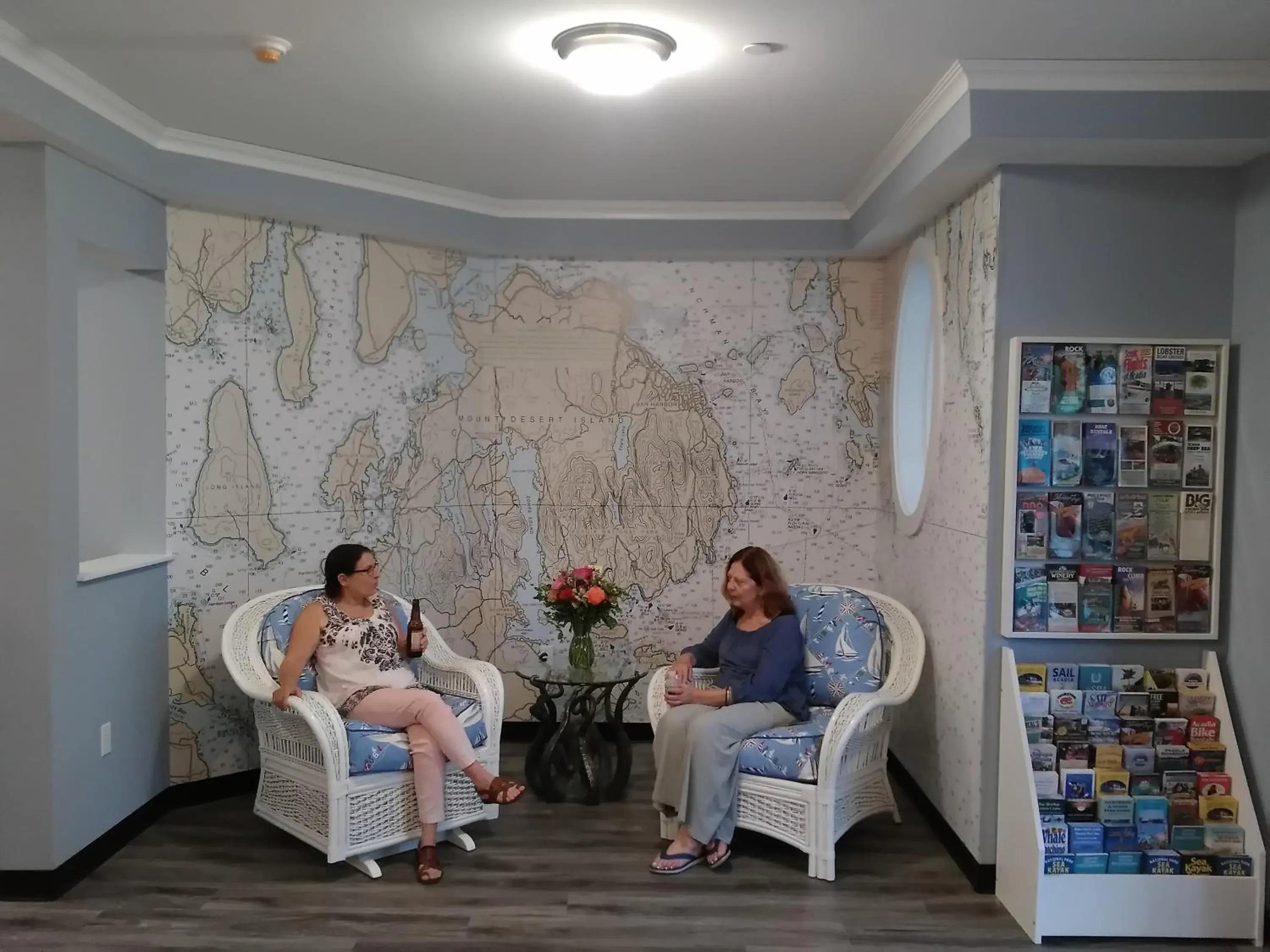 Lobby or reception in The Inn on Mount Desert Lobby or reception in The Inn on Mount Desert