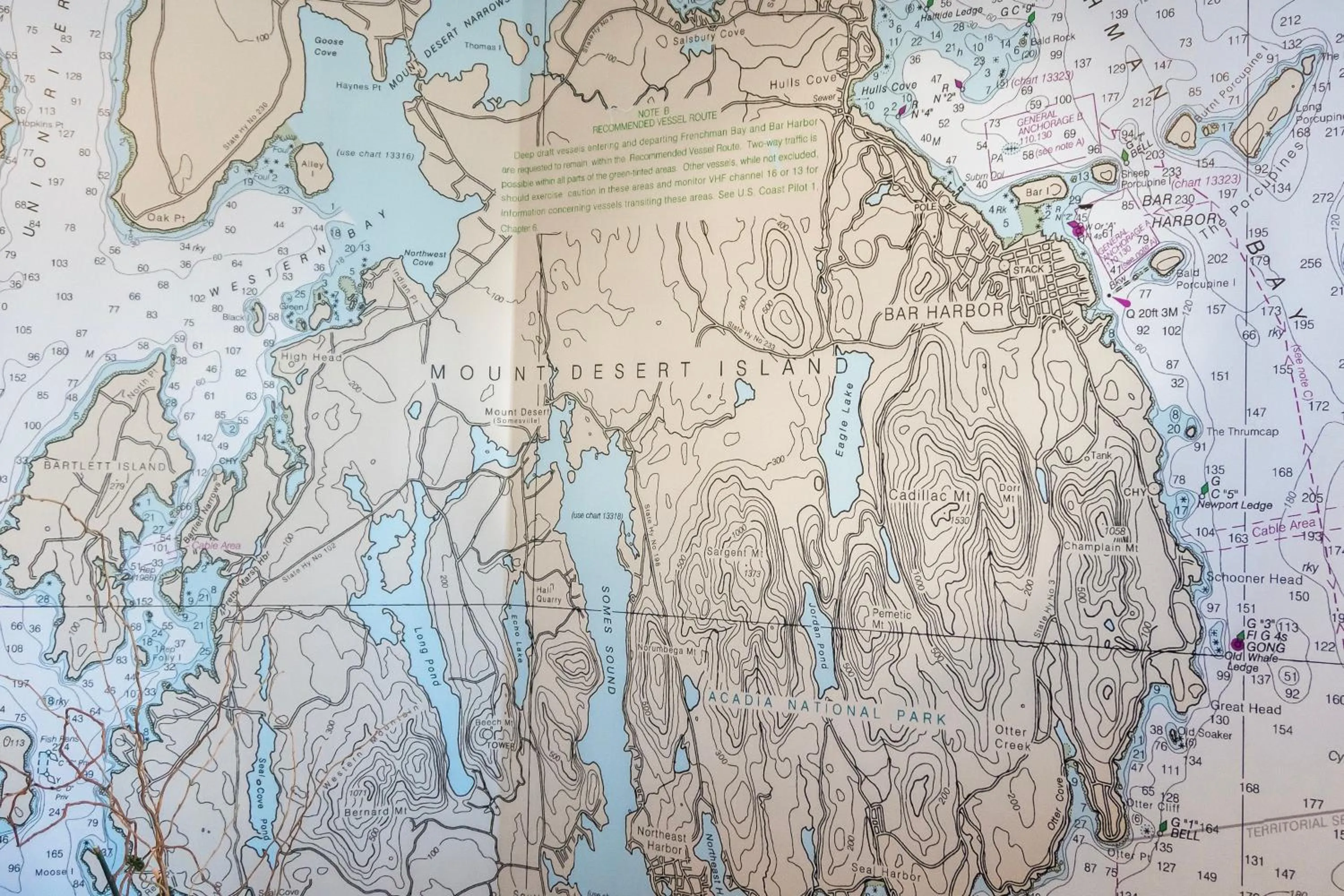 Decorative detail in The Inn on Mount Desert