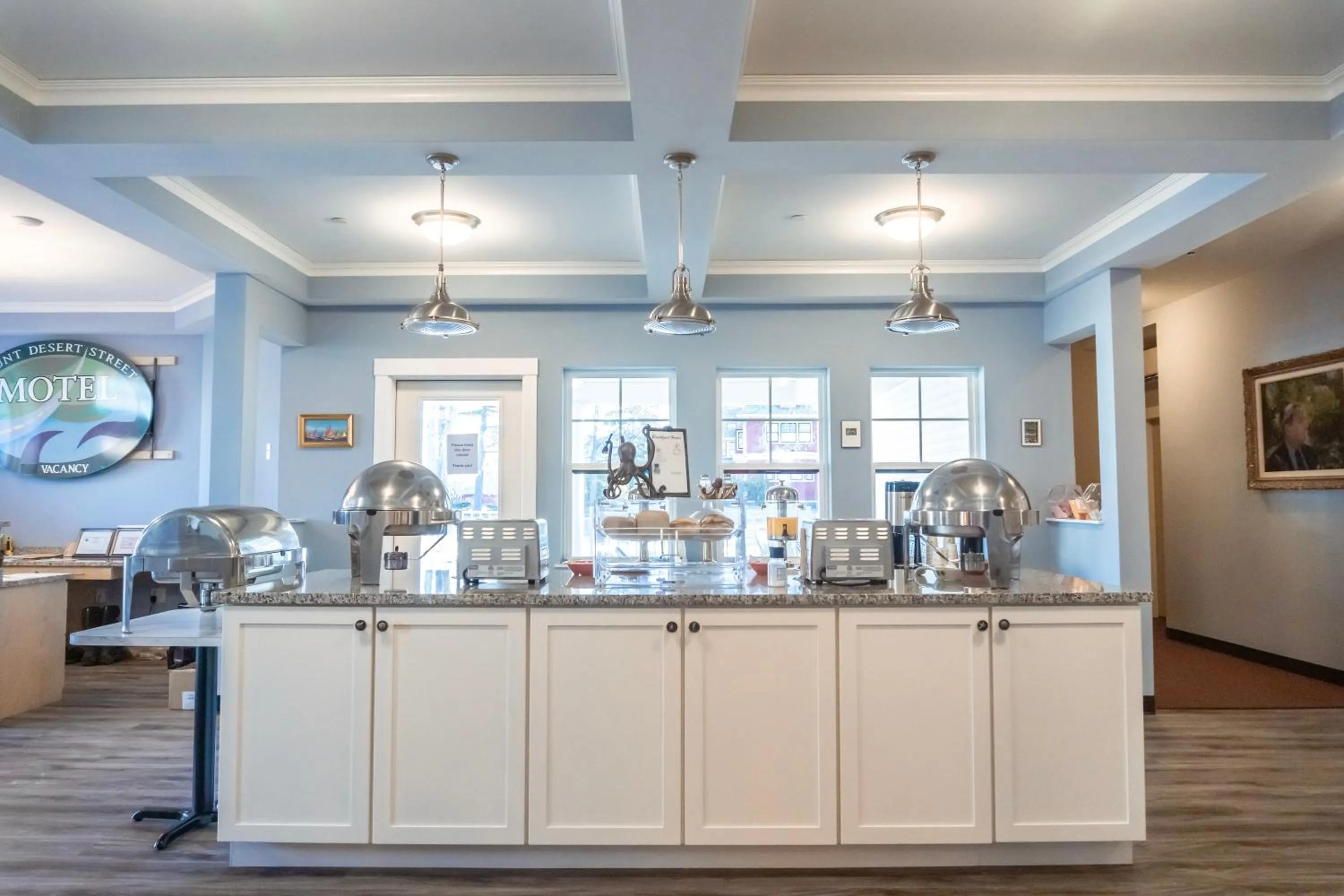 Continental breakfast in The Inn on Mount Desert