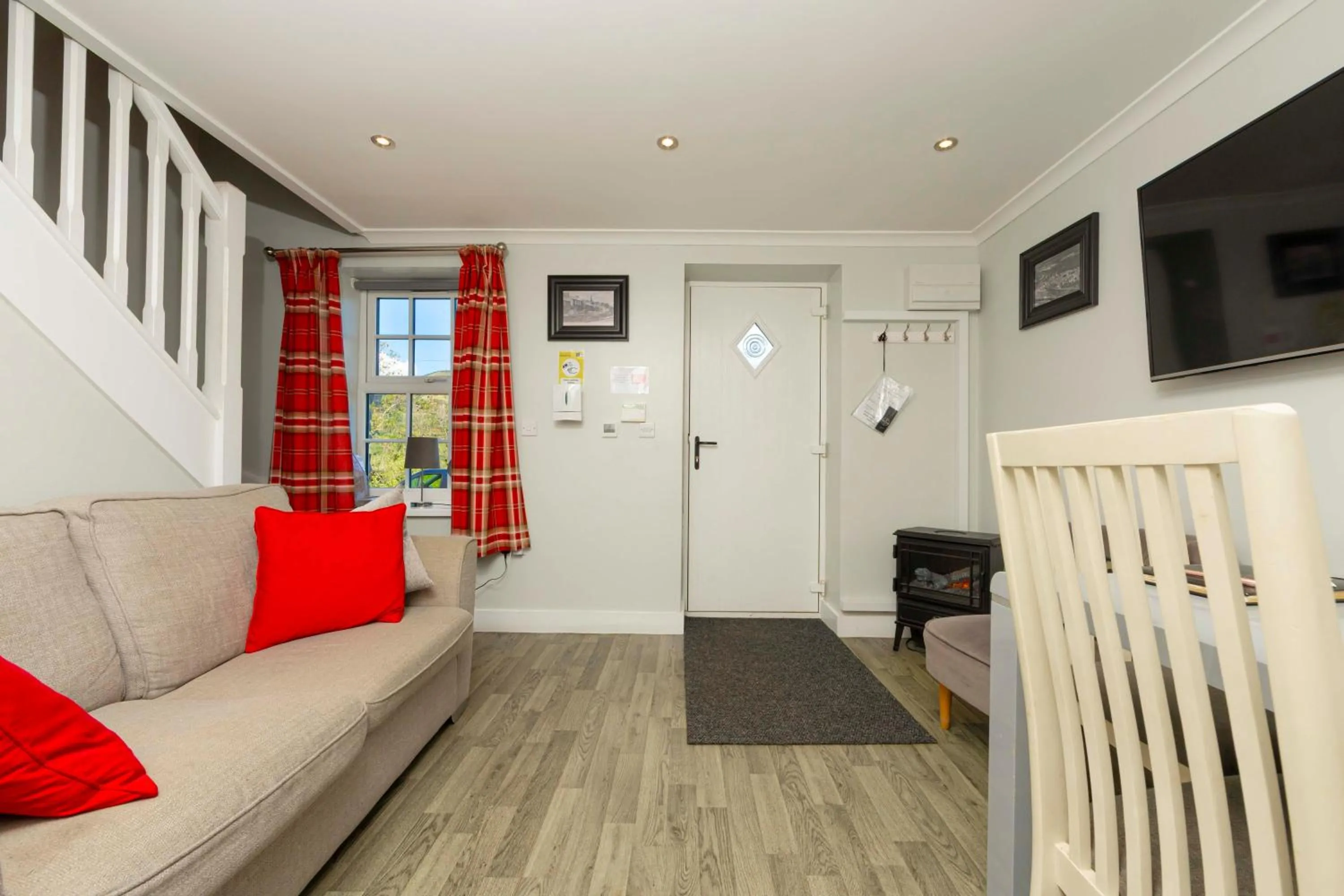 Seating area in Ash Cottage