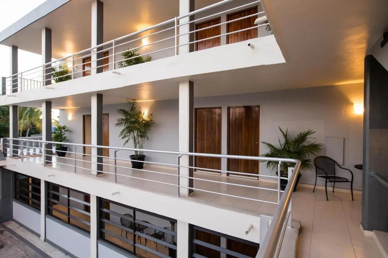 Facade/entrance in Hotel Mazatlan Facade/entrance in Hotel Mazatlan