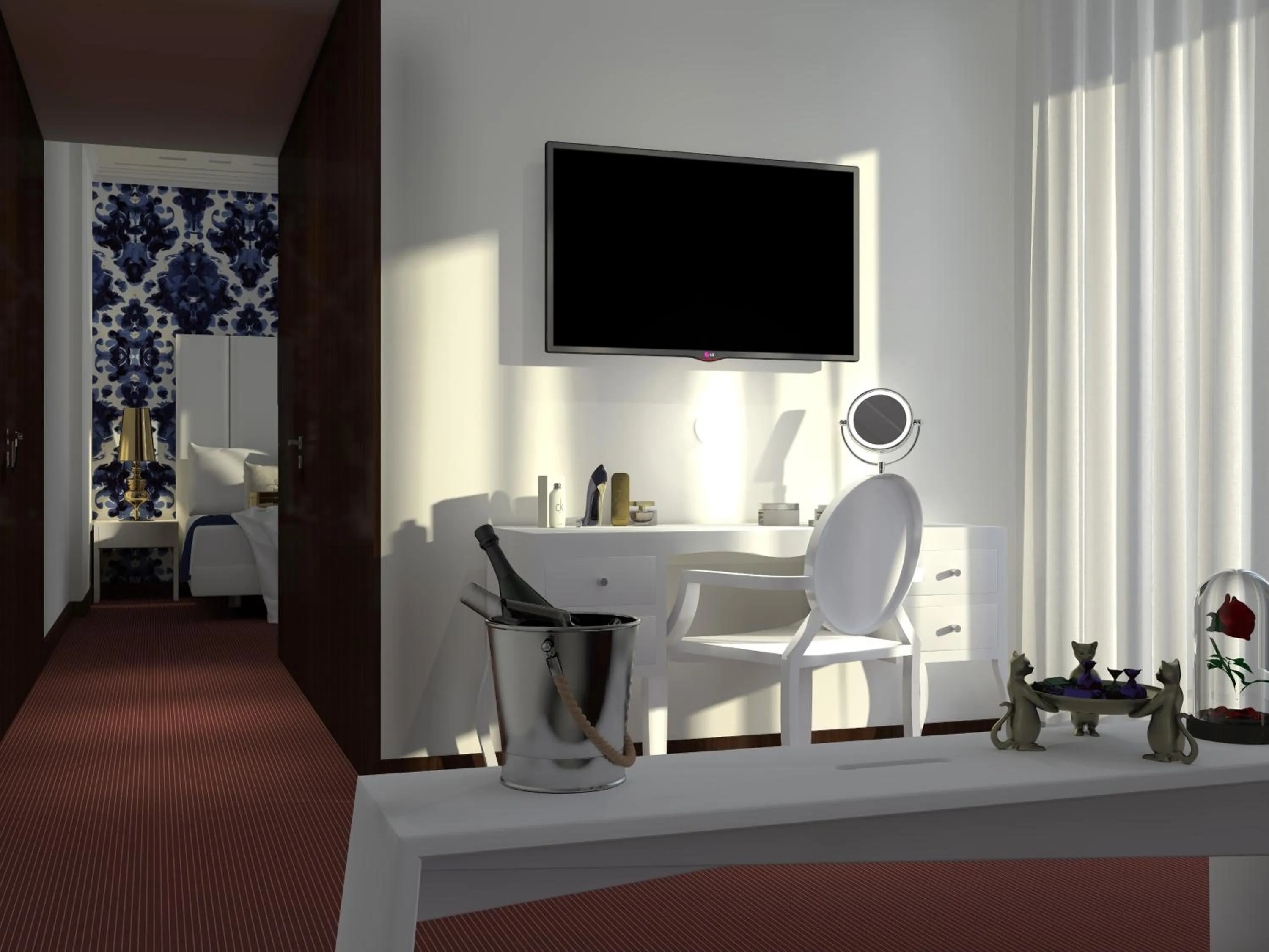 TV and multimedia in Palacio São Silvestre-Boutique Hotel