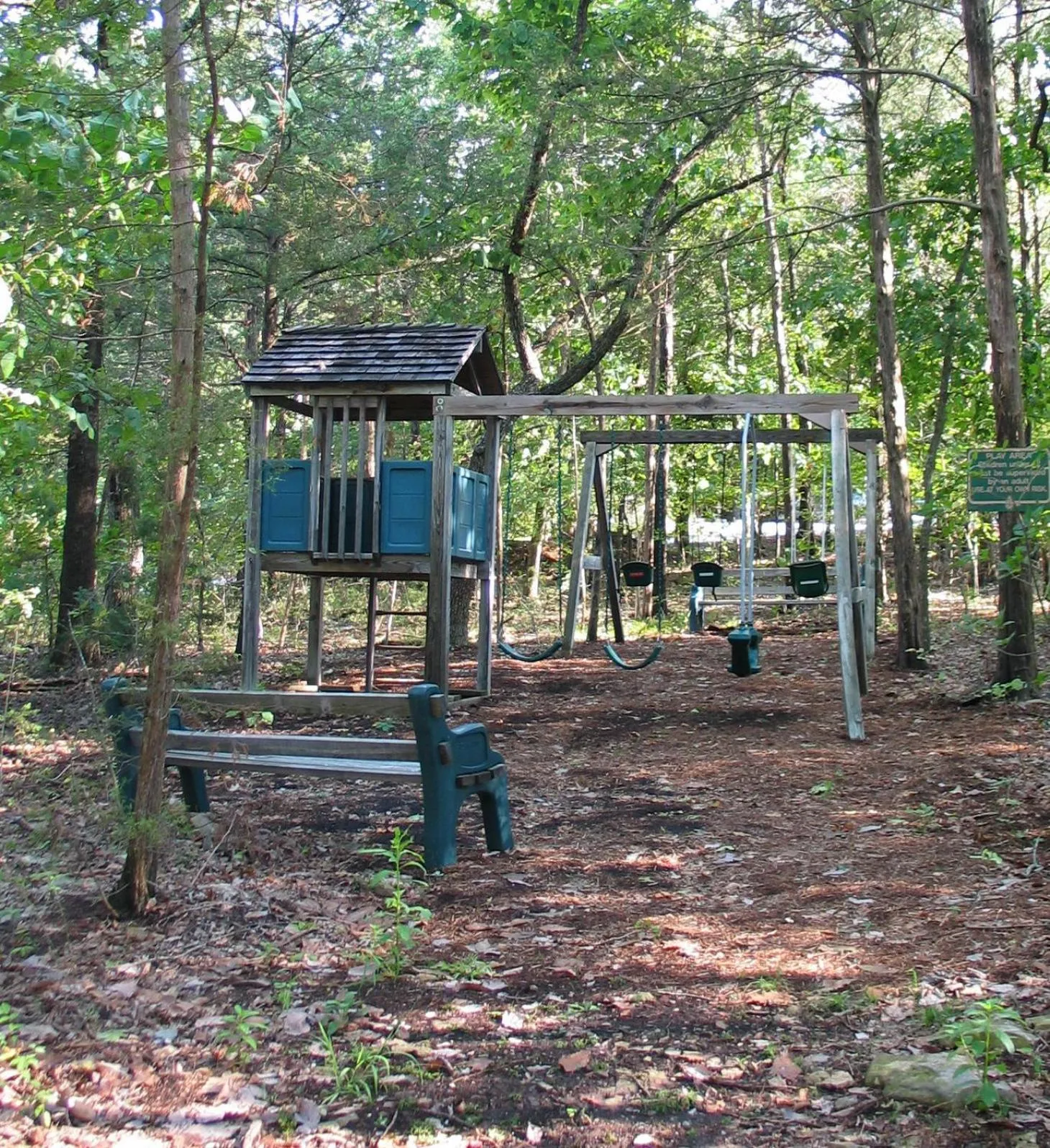 Children play ground in The Village At Indian Point Resort