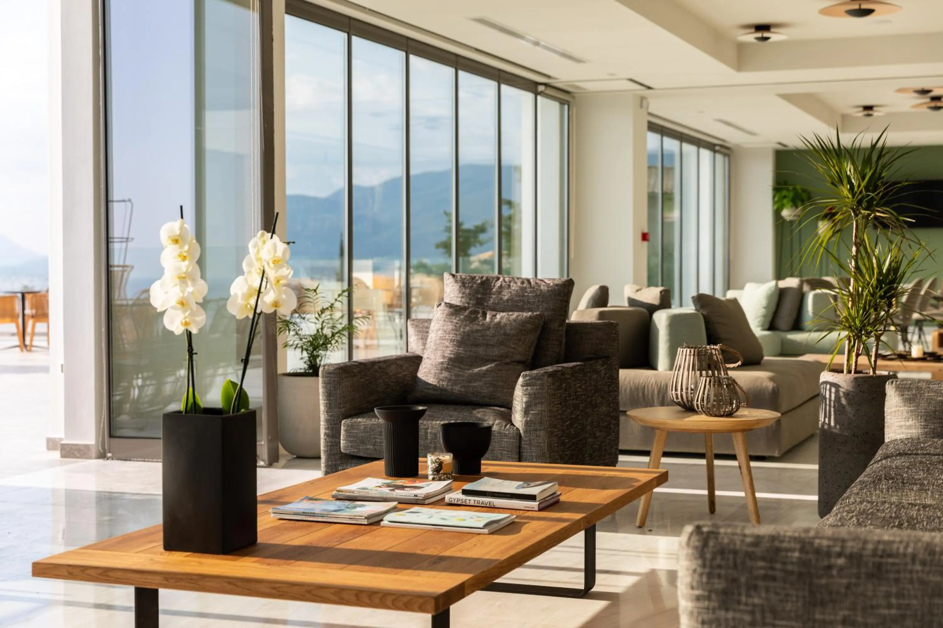 Lobby or reception in Messinian Icon Hotel & Suites