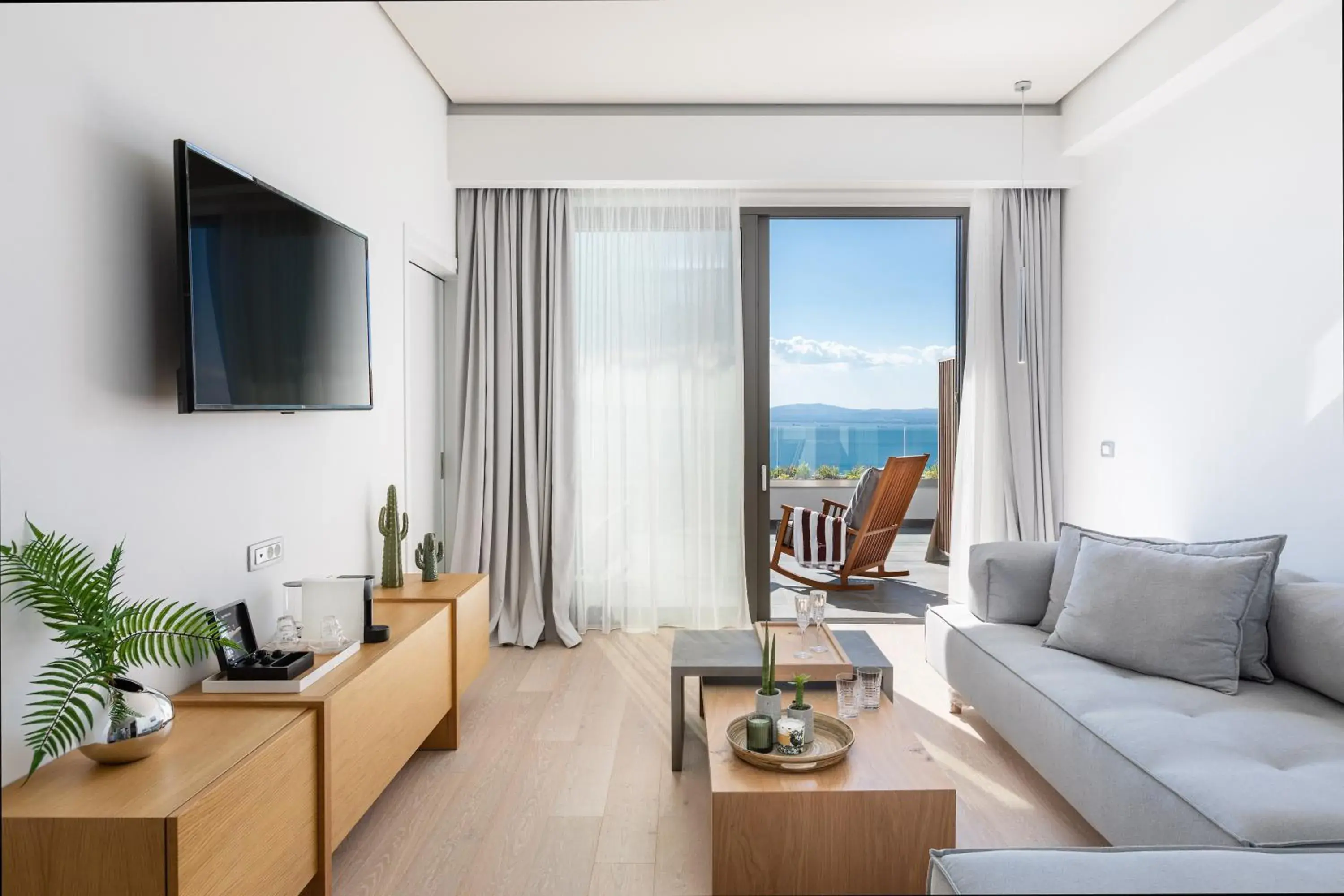 Junior Suite with Sea View in Messinian Icon Hotel & Suites Junior Suite with Sea View in Messinian Icon Hotel & Suites