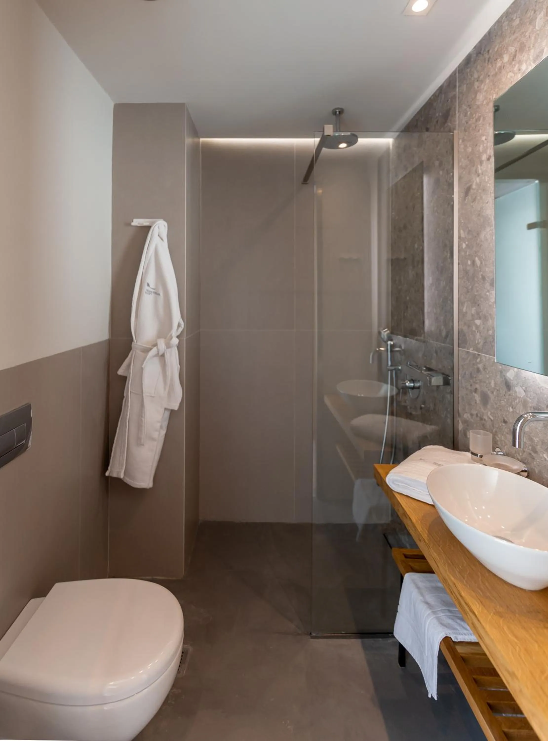 Bathroom in Messinian Icon Hotel & Suites