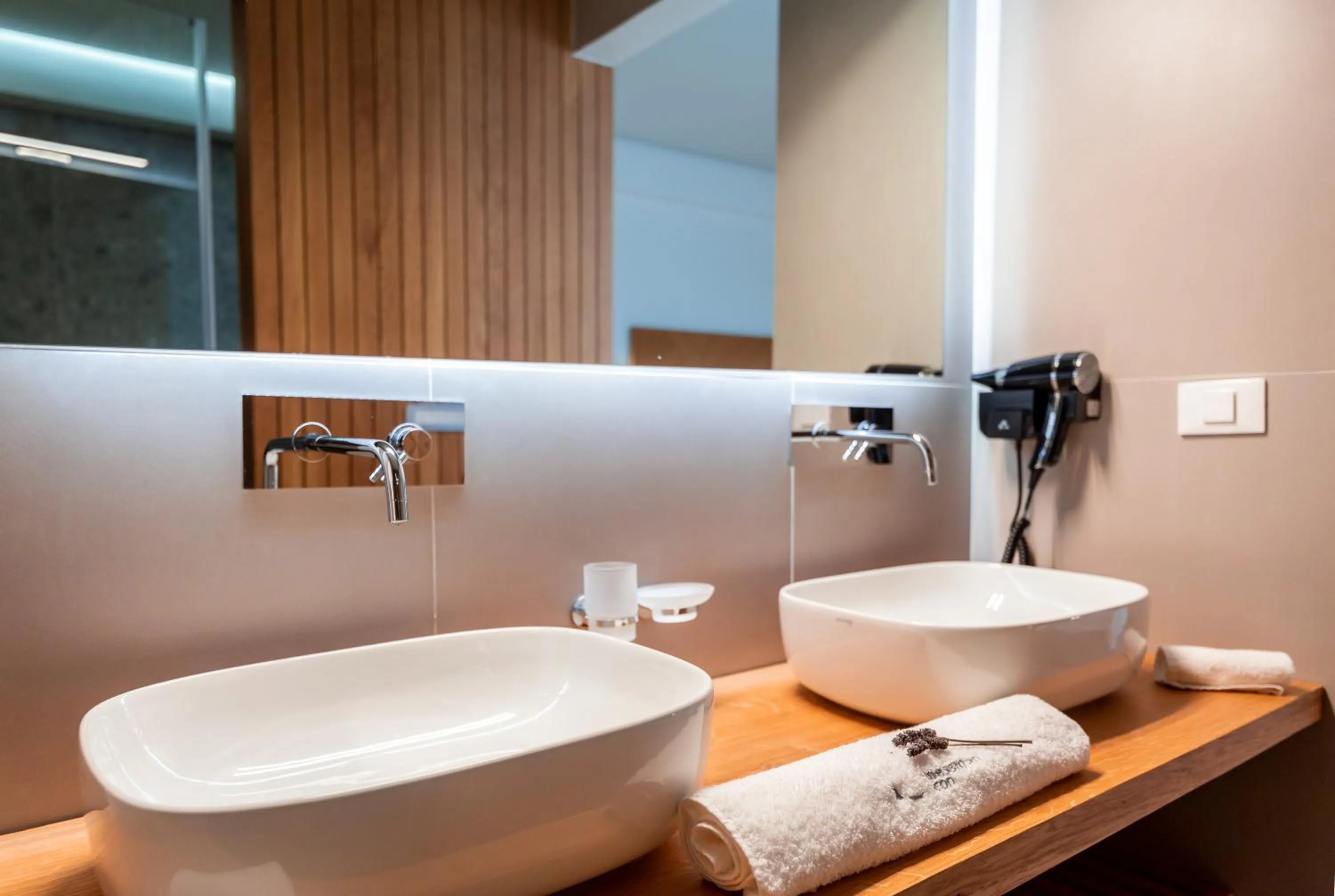 Bathroom in Messinian Icon Hotel & Suites