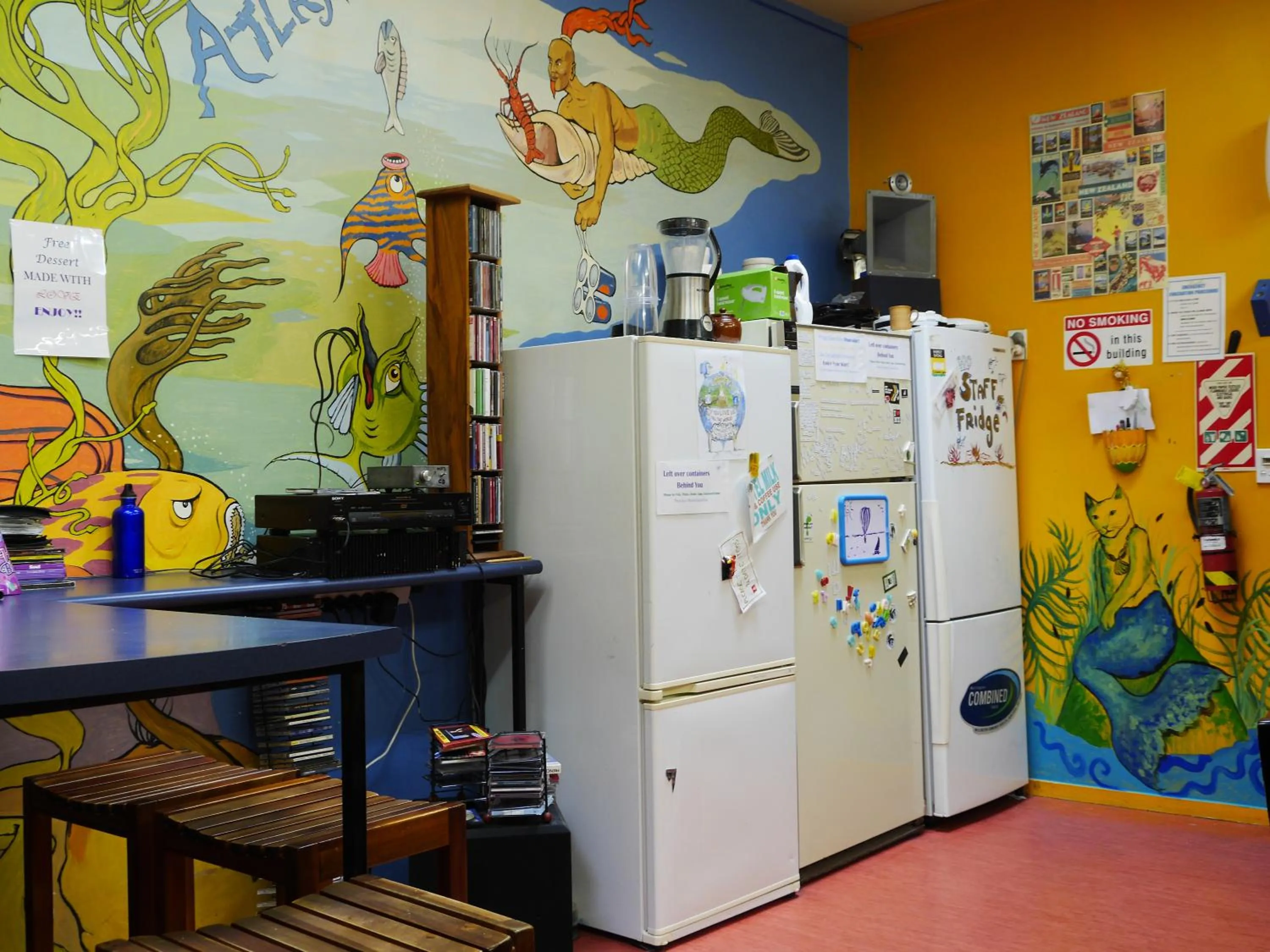 Kitchen or kitchenette in Atlantis Backpackers