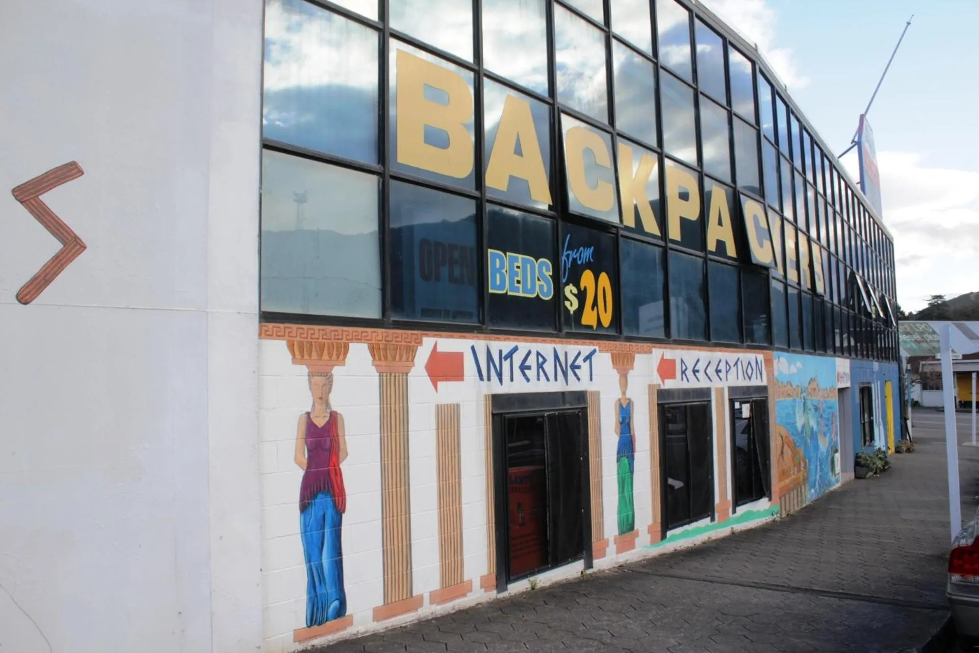 Property building in Atlantis Backpackers