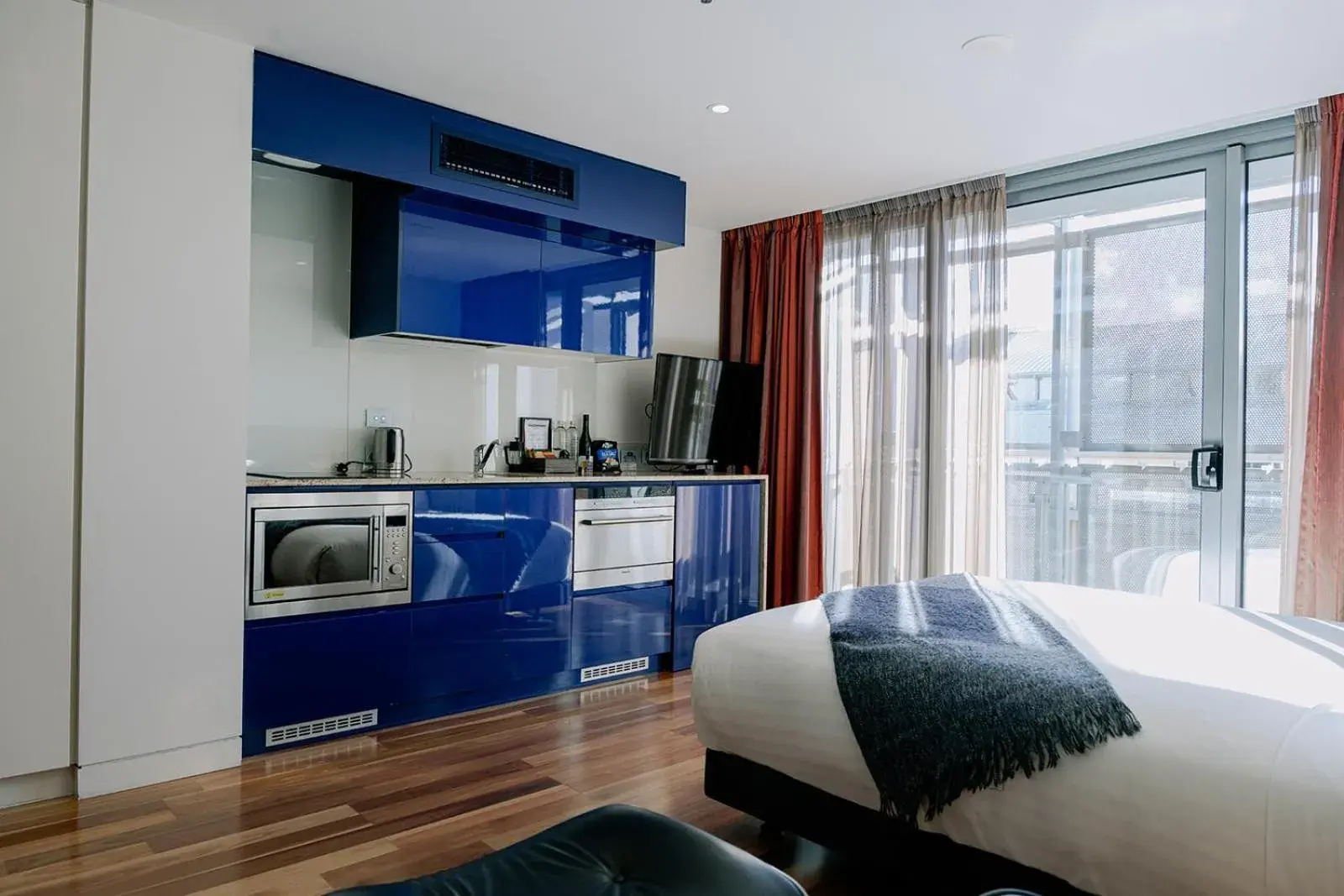 Bed in Salamanca Wharf Hotel Bed in Salamanca Wharf Hotel