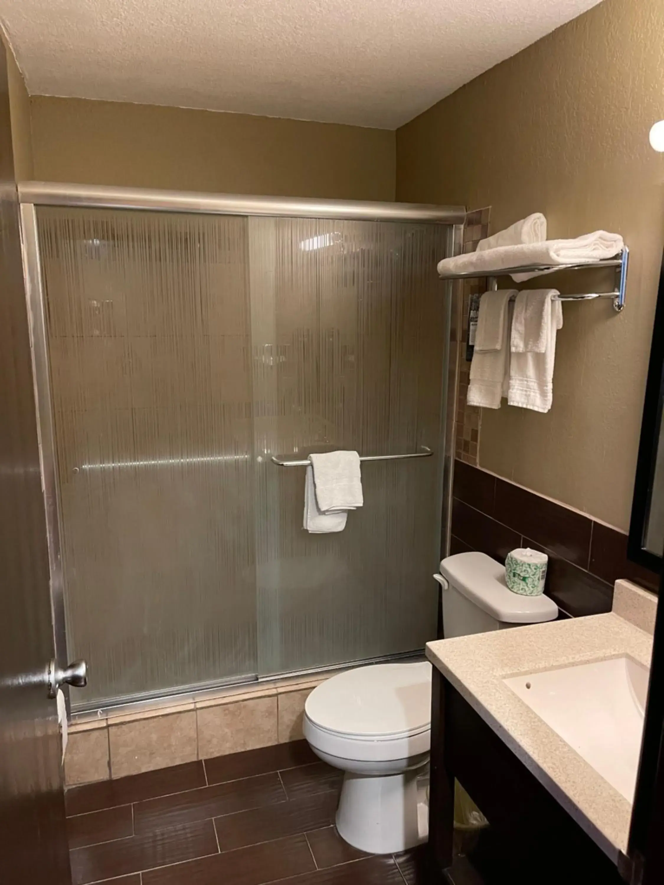 Bathroom in Super 8 by Wyndham Joplin