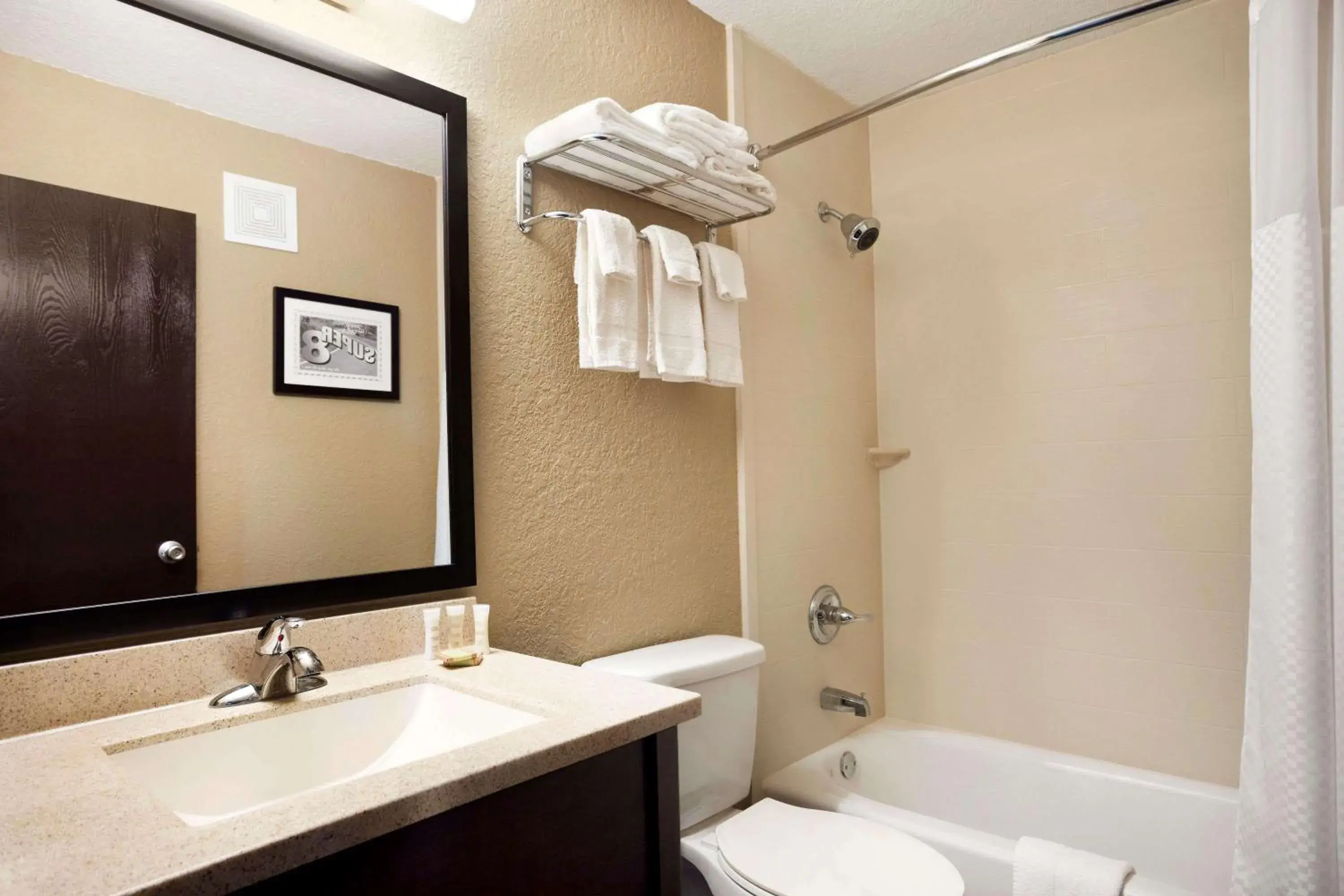 Bathroom in Super 8 by Wyndham Joplin