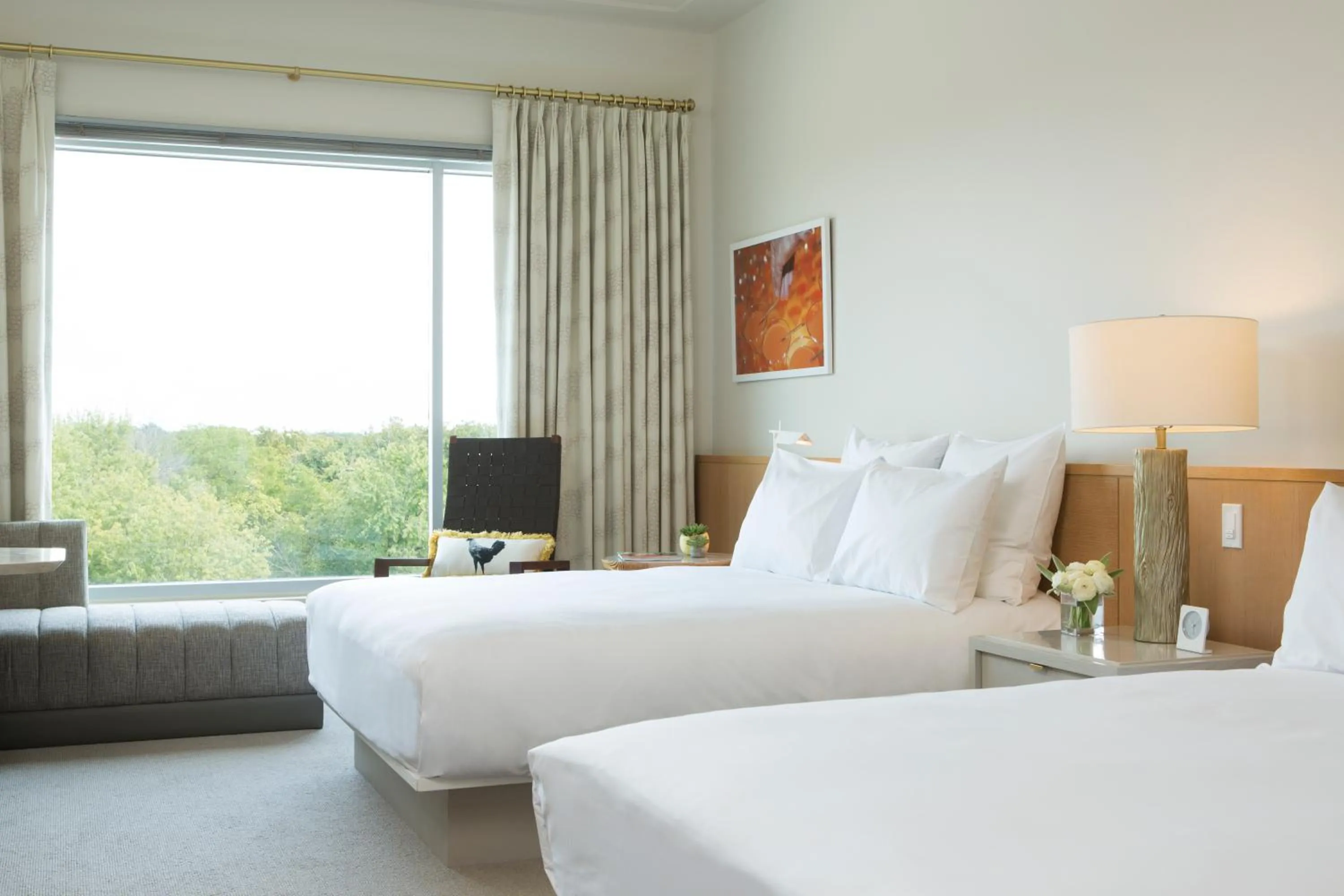 Bed in 21c Museum Hotel Bentonville - MGallery