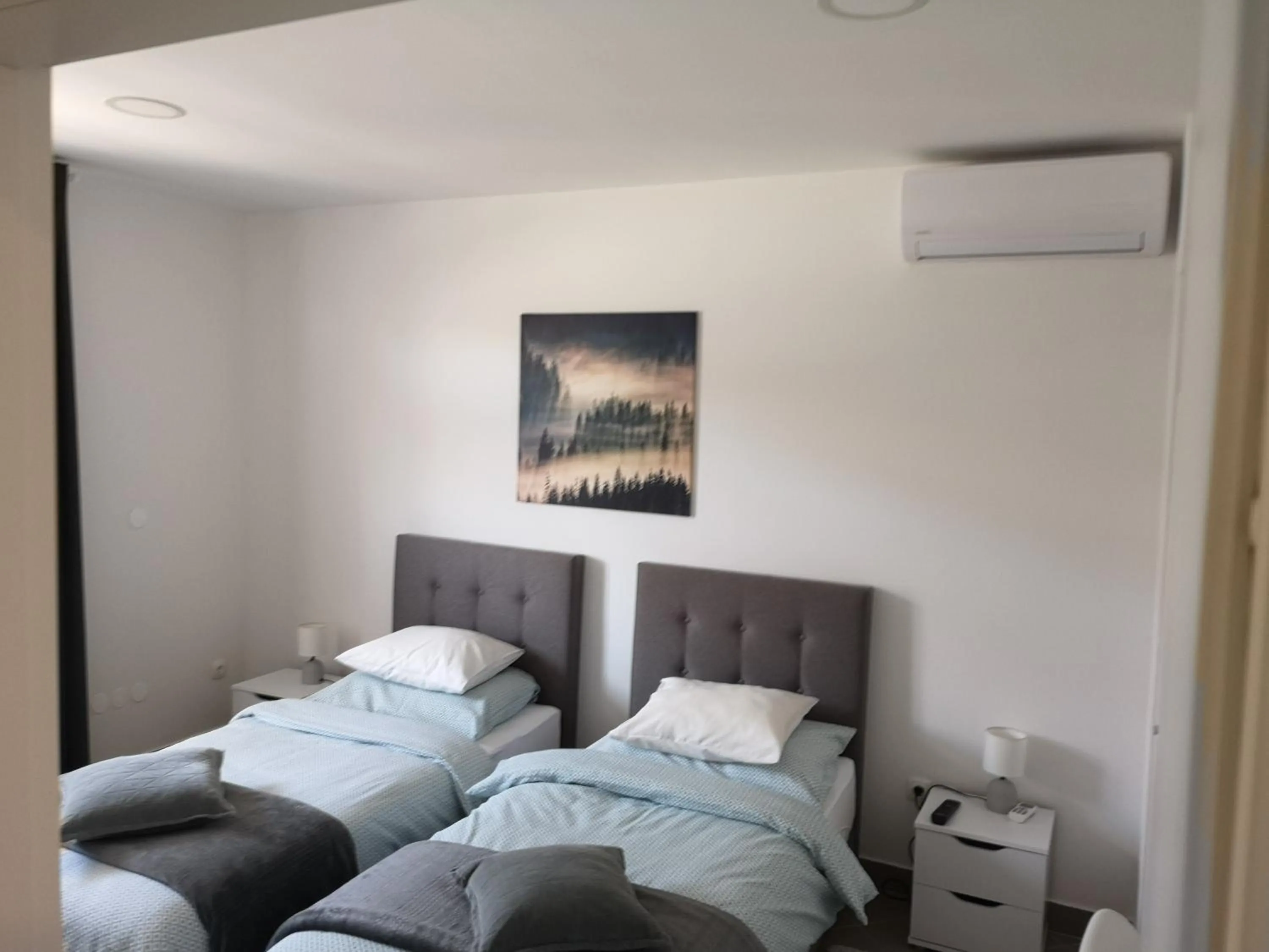 Bed in Marko Airport Rooms