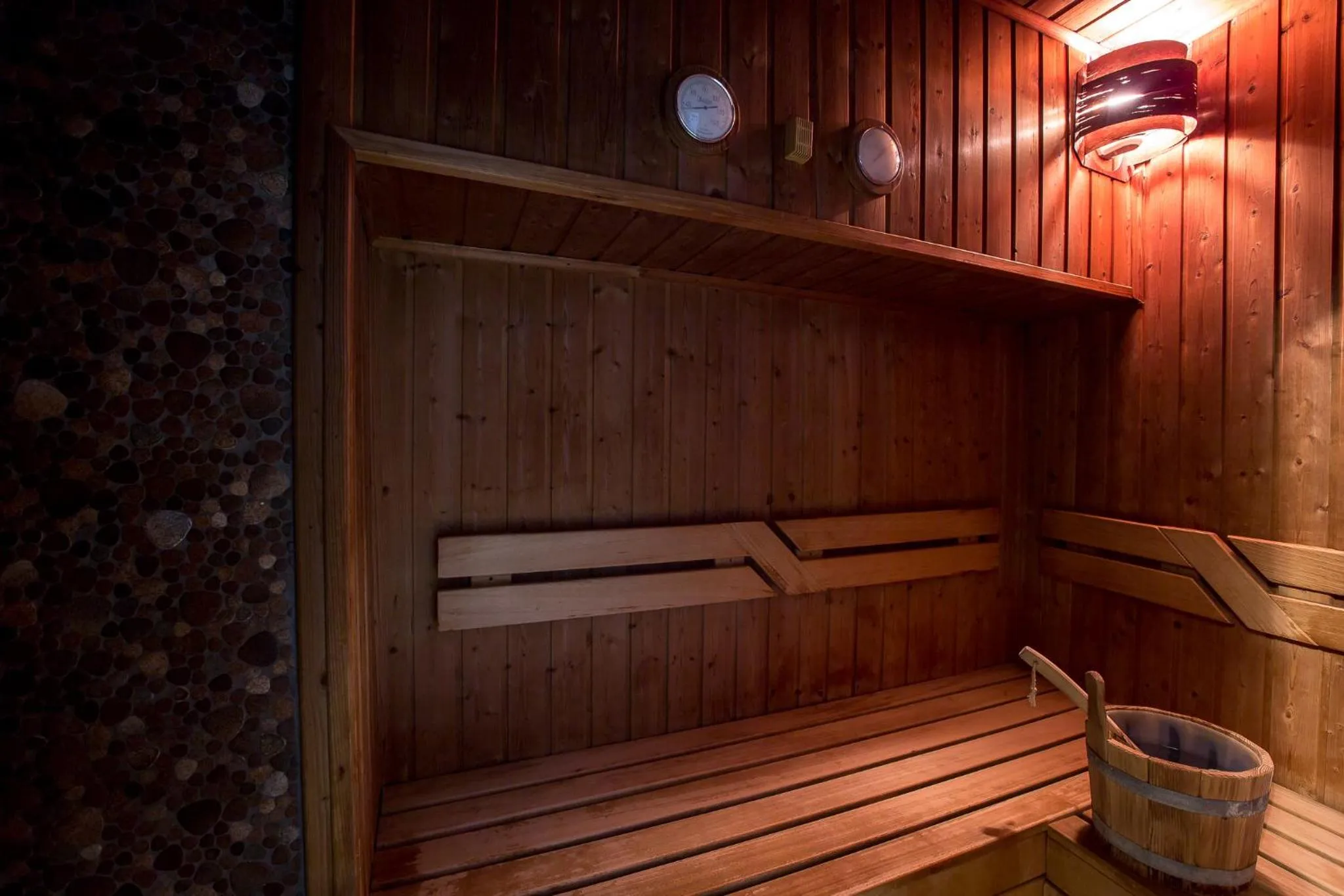 Sauna in Golden Royal Boutique Hotel & Spa