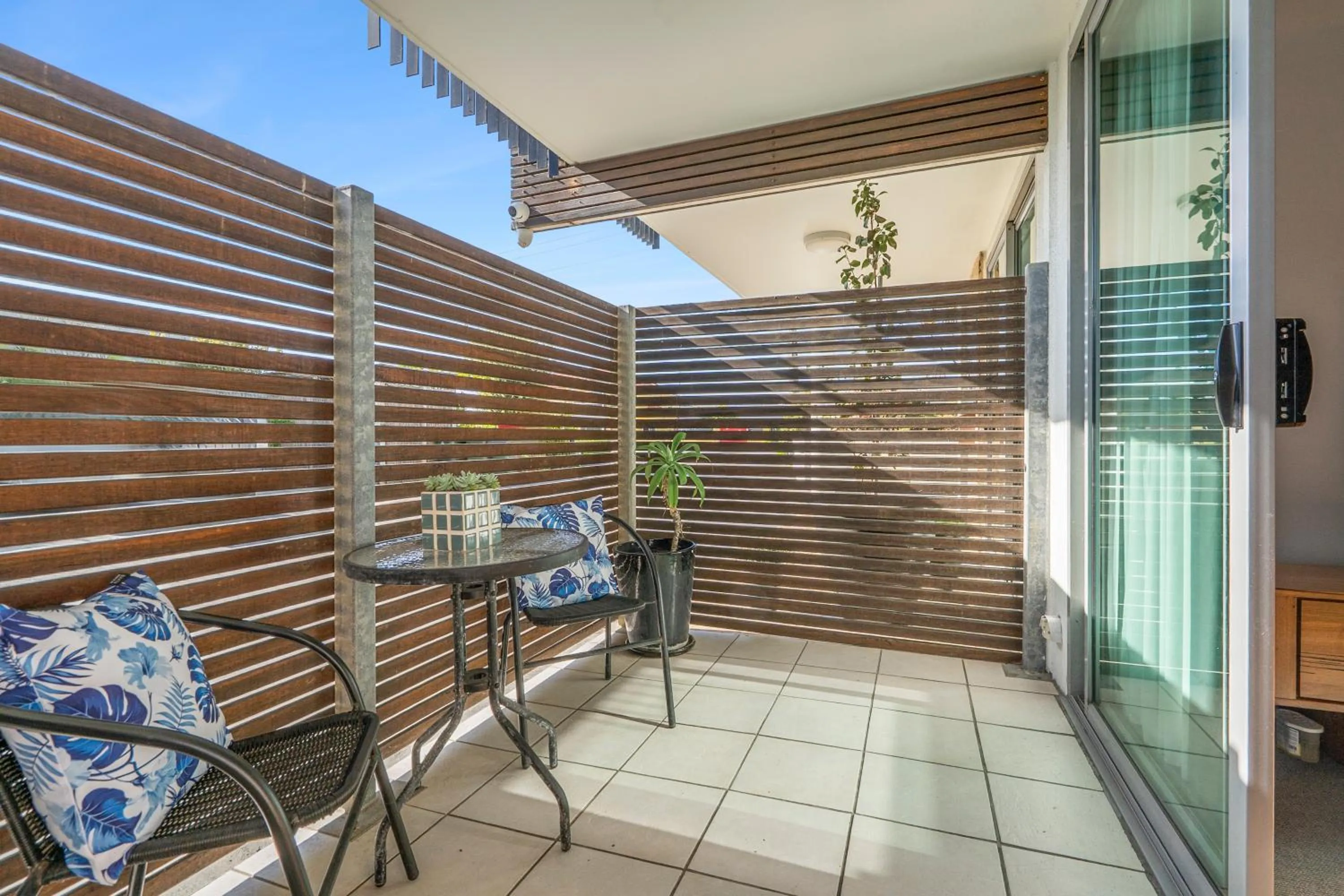 Patio in The Dolphin Apartments
