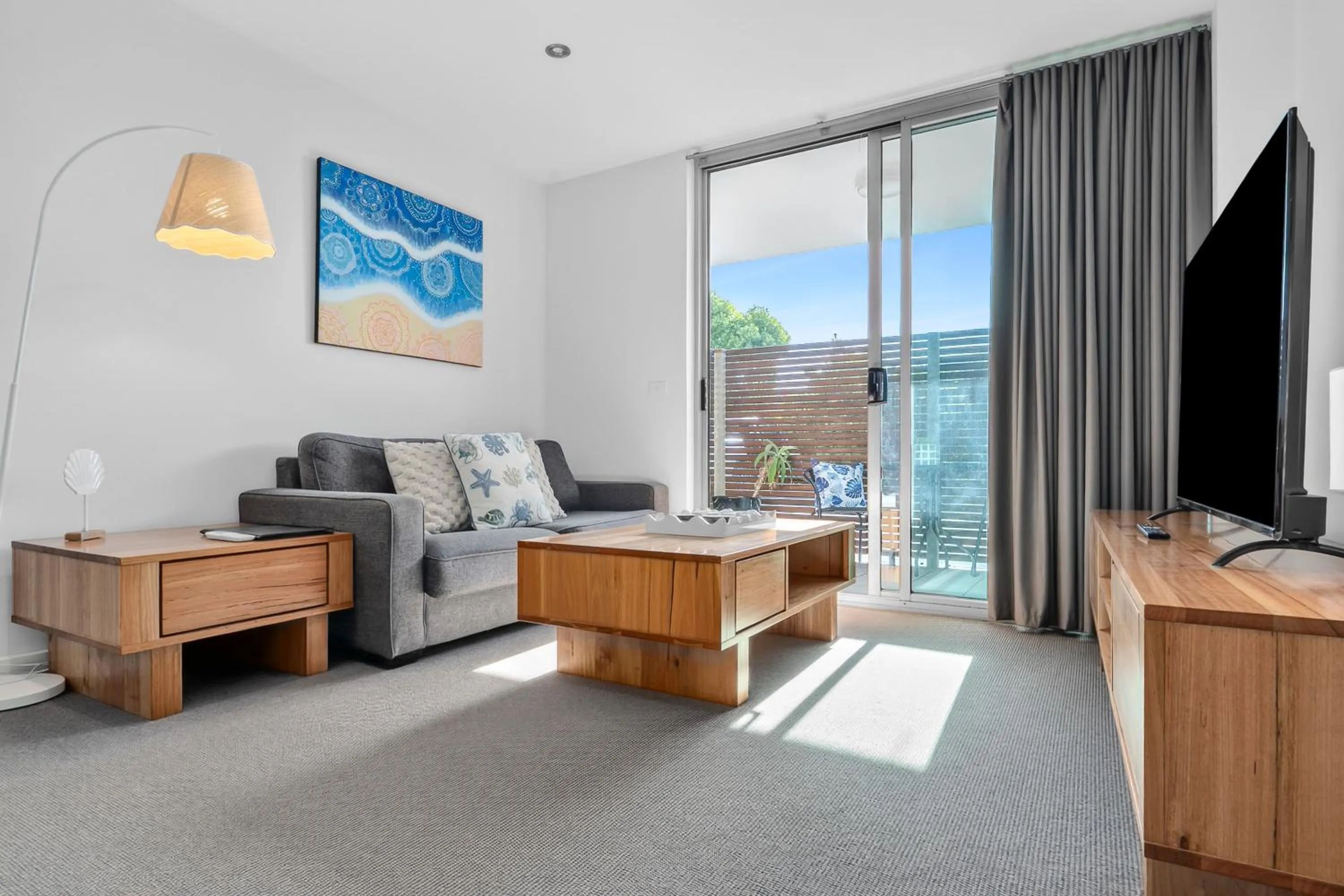 Patio in The Dolphin Apartments