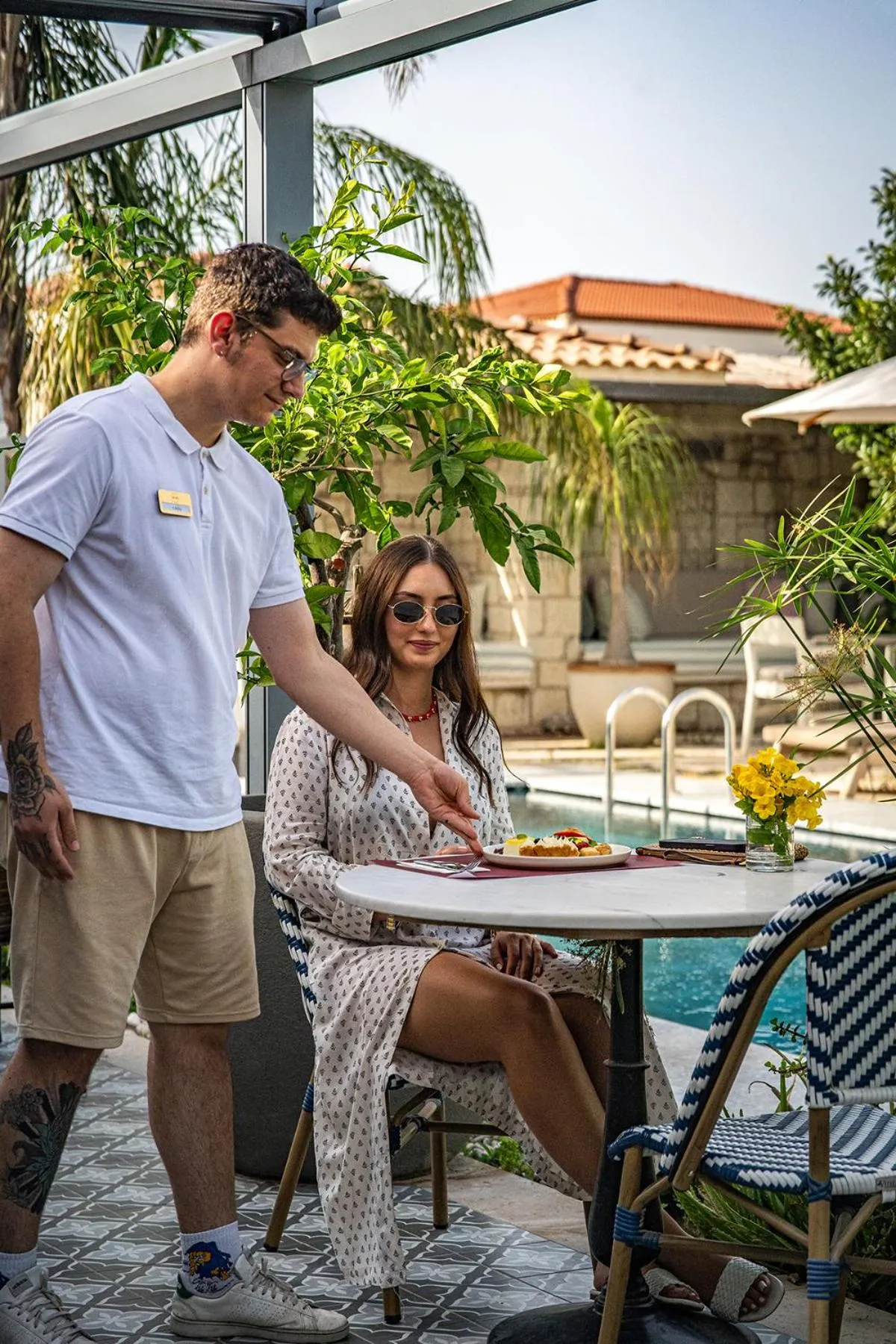 Patio in Casa Luna Hotel - Adult Only