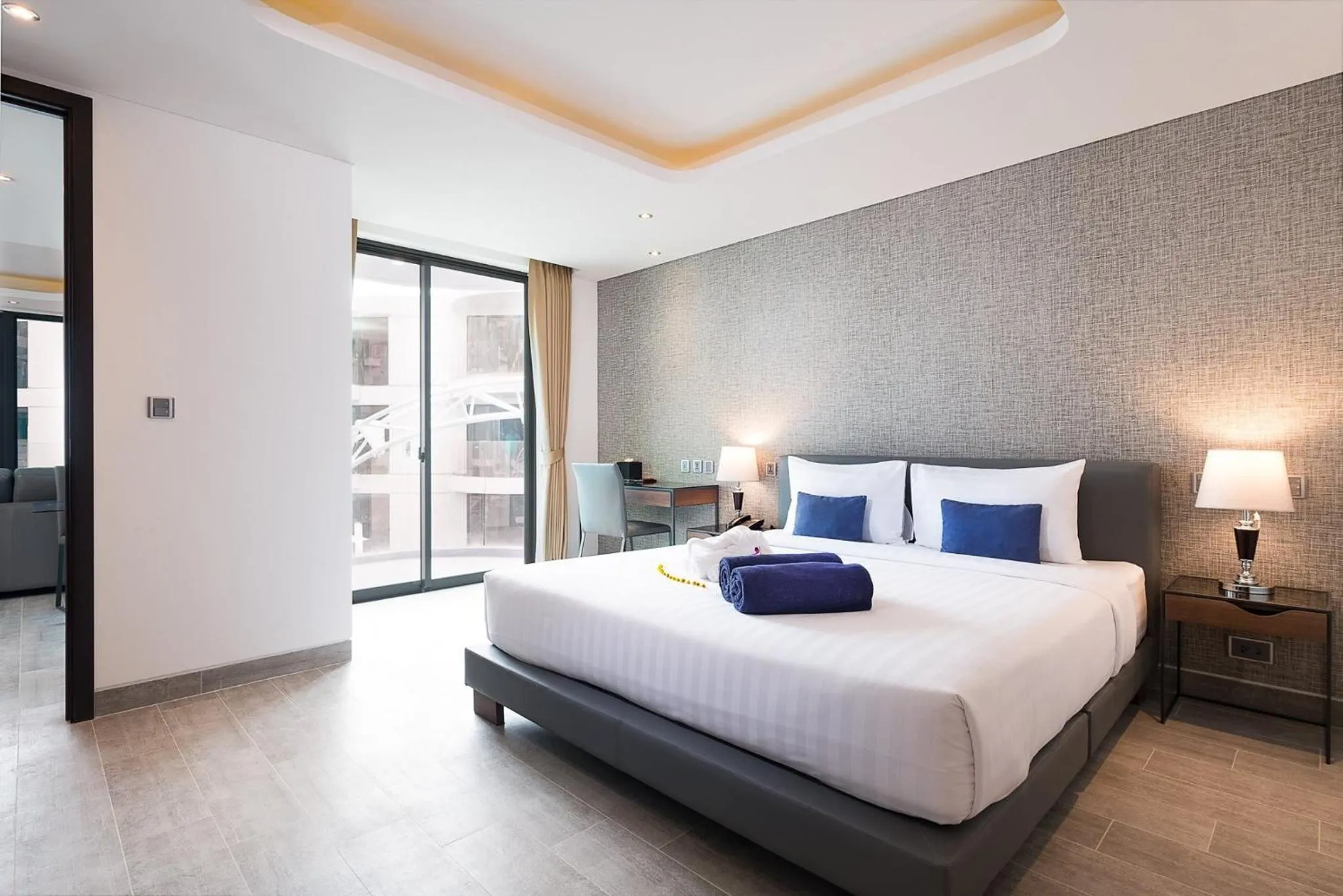 Bedroom, Bed in Absolute Twin Sands Resort & Spa - SHA Extra Plus