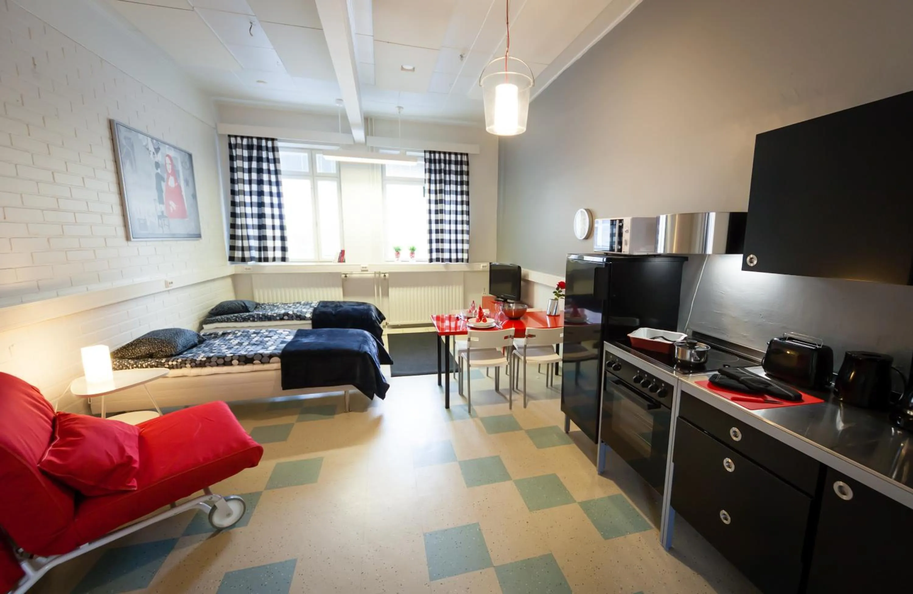 Studio with Shared Bathroom in Yömyssy Apartments