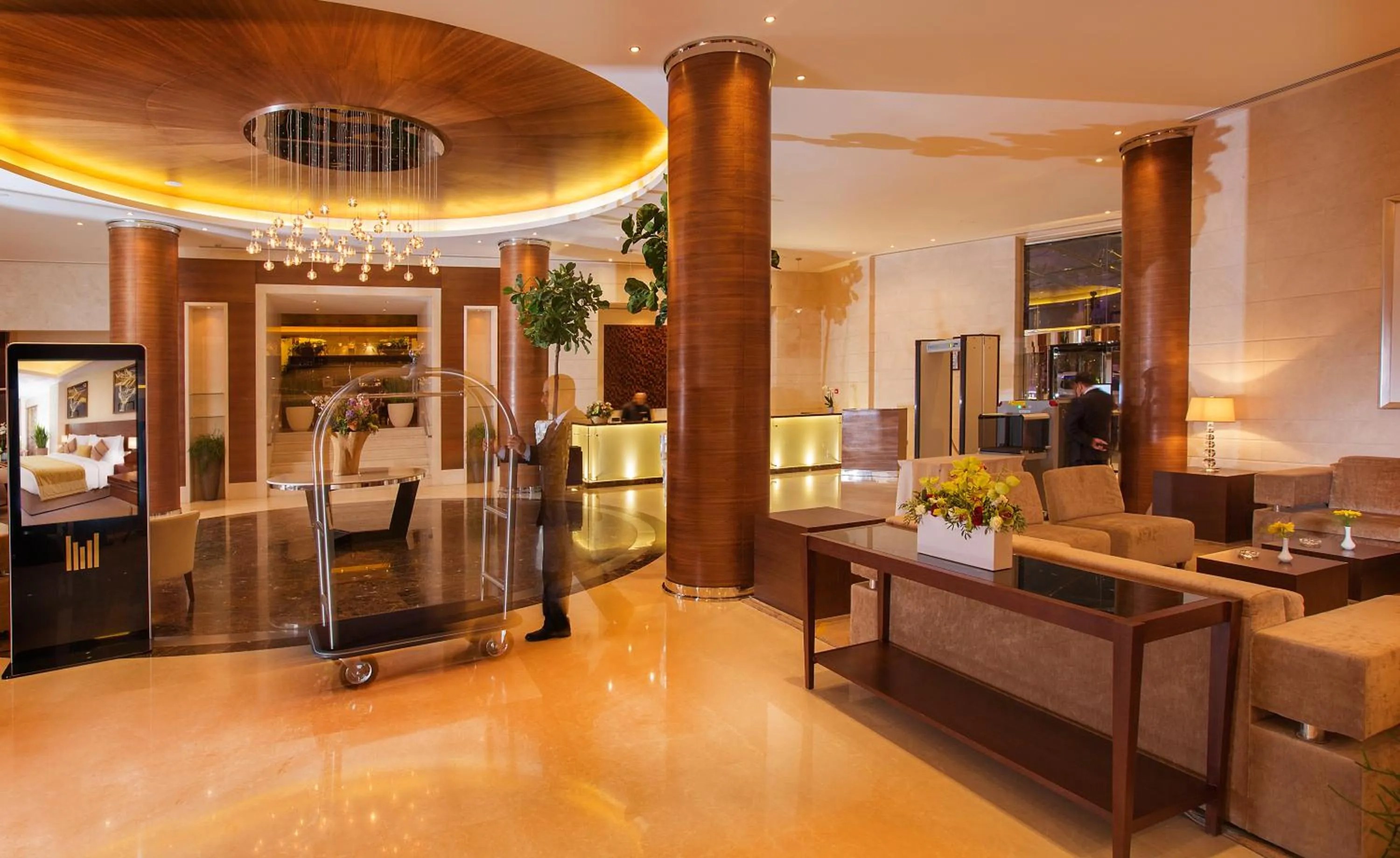 Lobby or reception in Copthorne Hotel Baranan