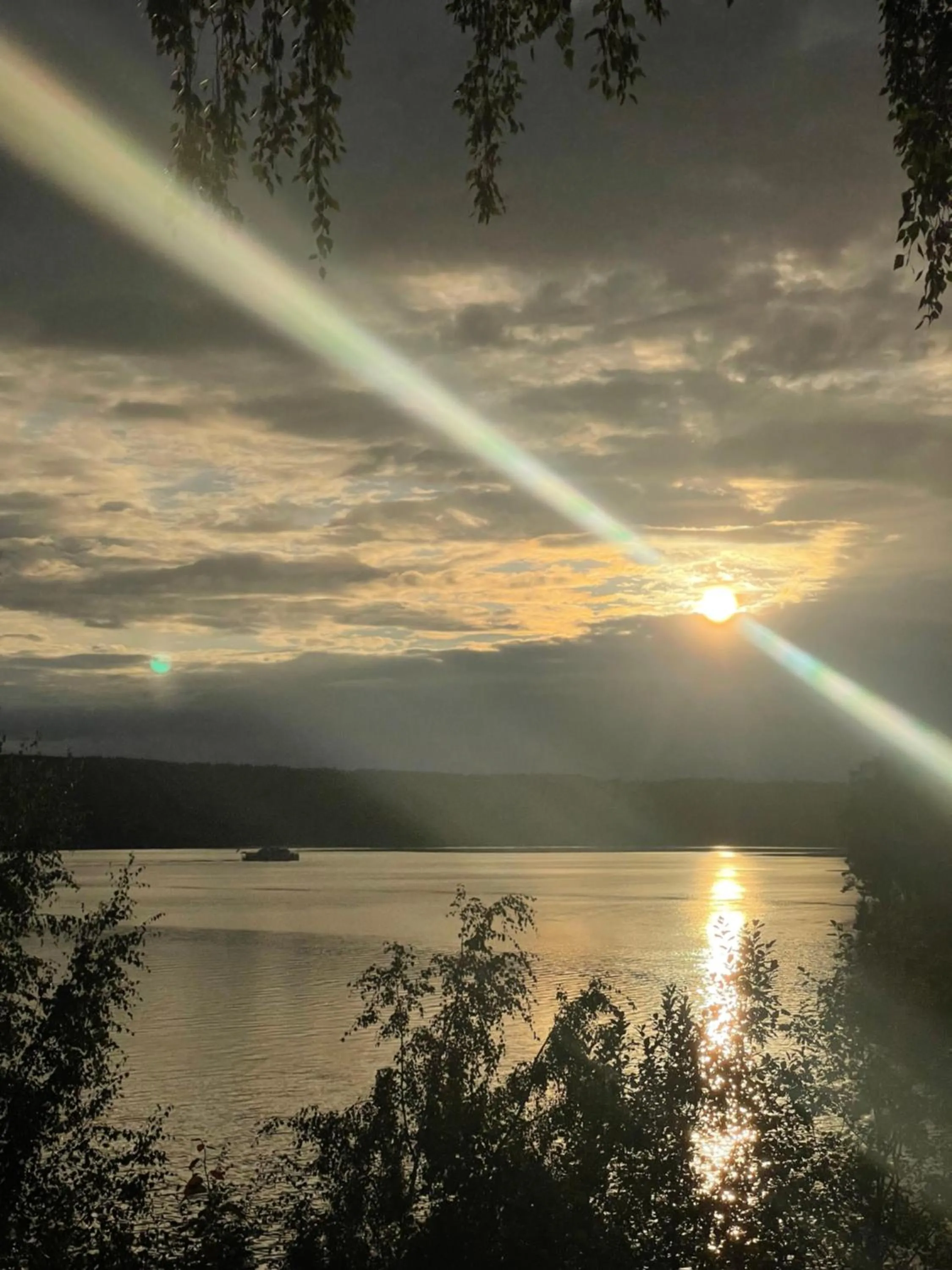 Lake view in Leksands Folkhögskola
