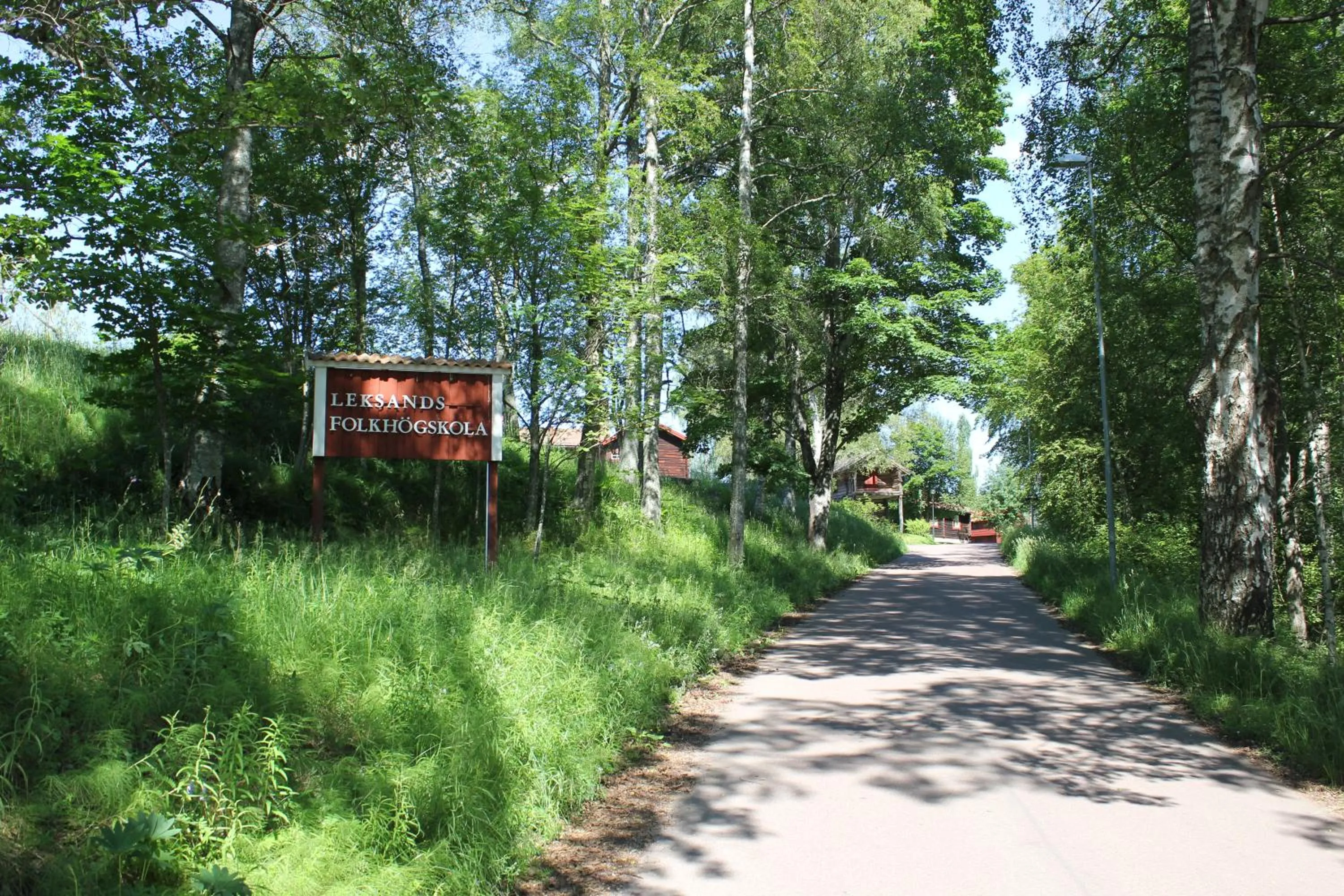 Area and facilities in Leksands Folkhögskola