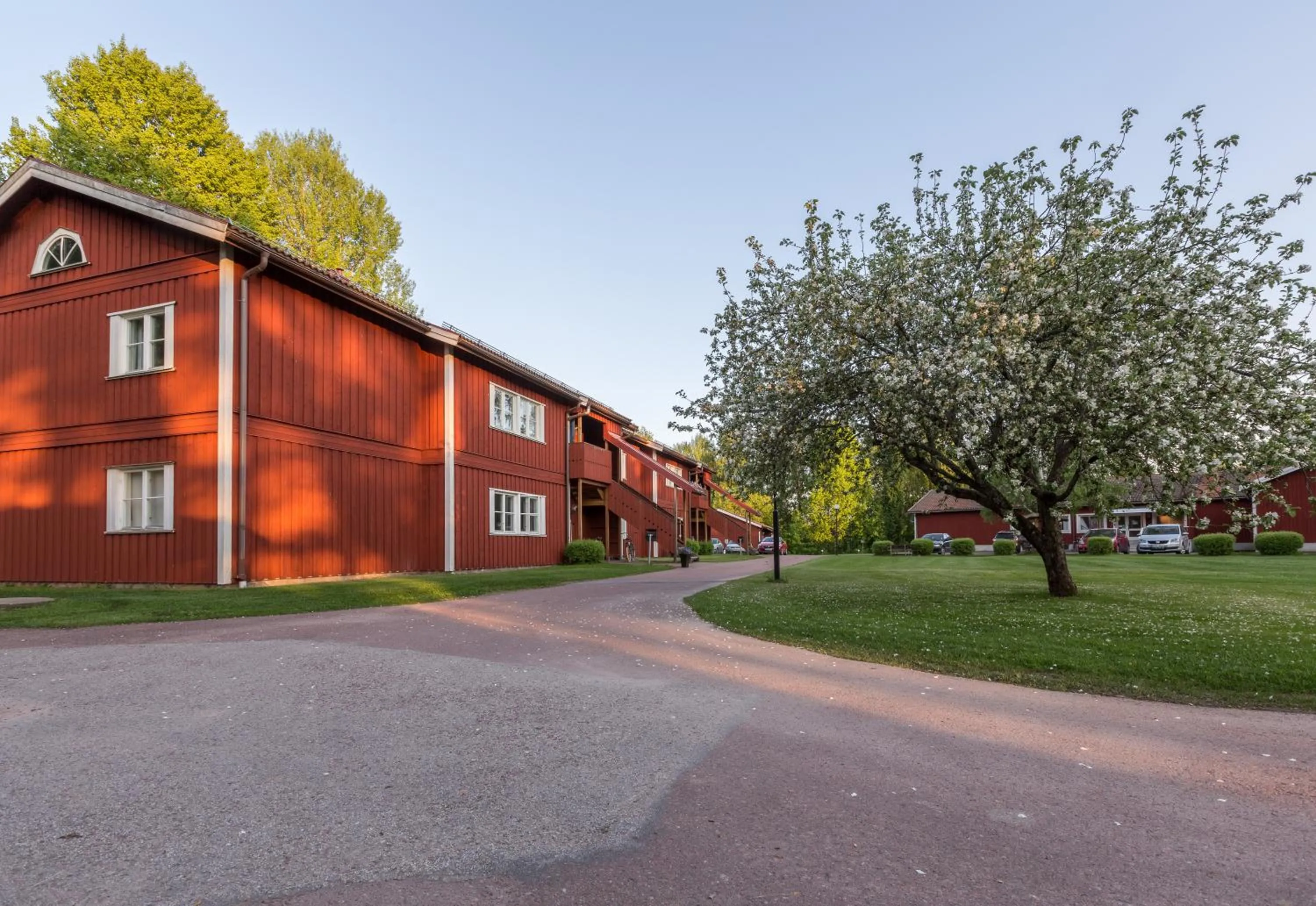 Property building in Leksands Folkhögskola