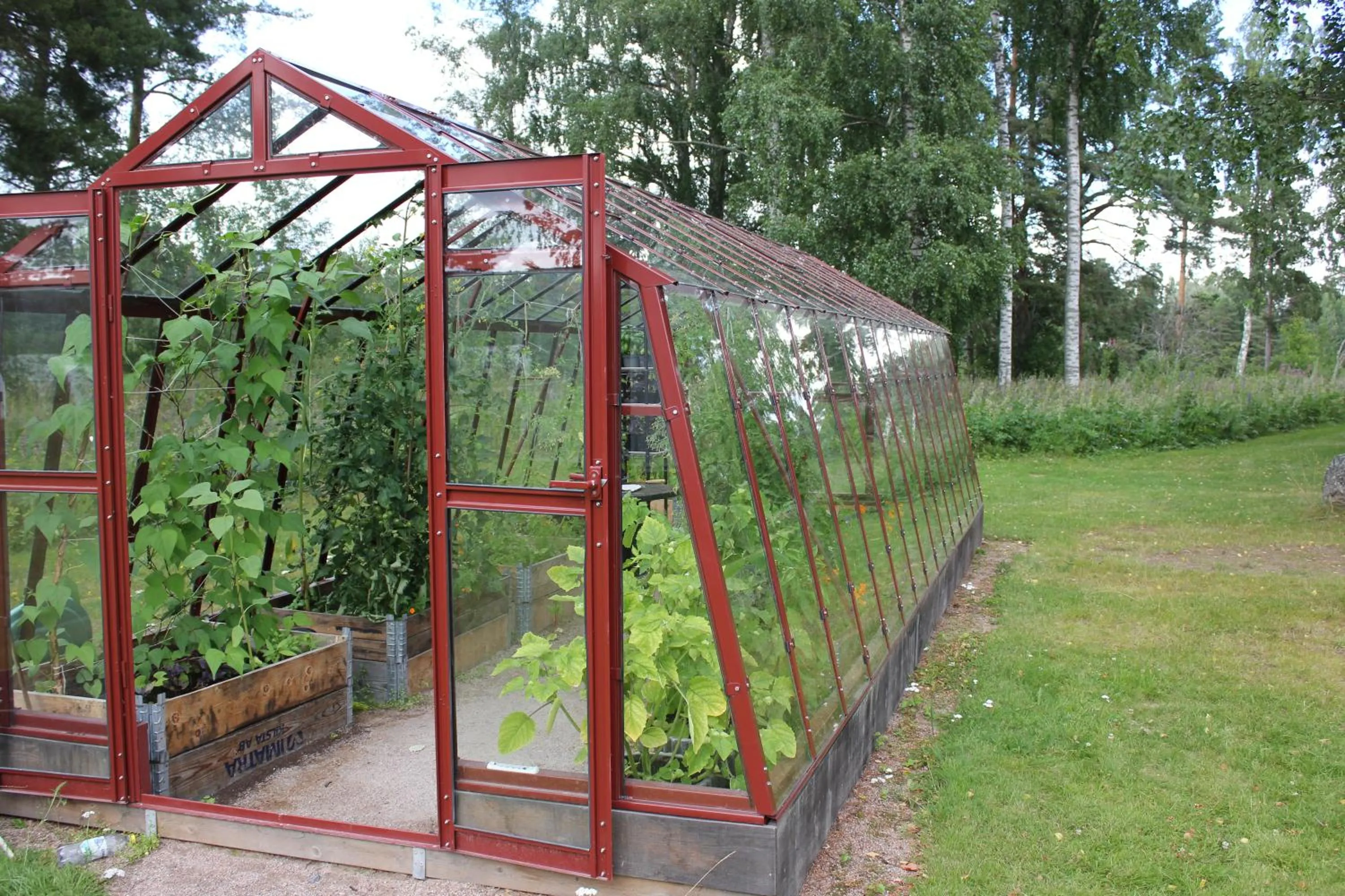 Garden in Leksands Folkhögskola