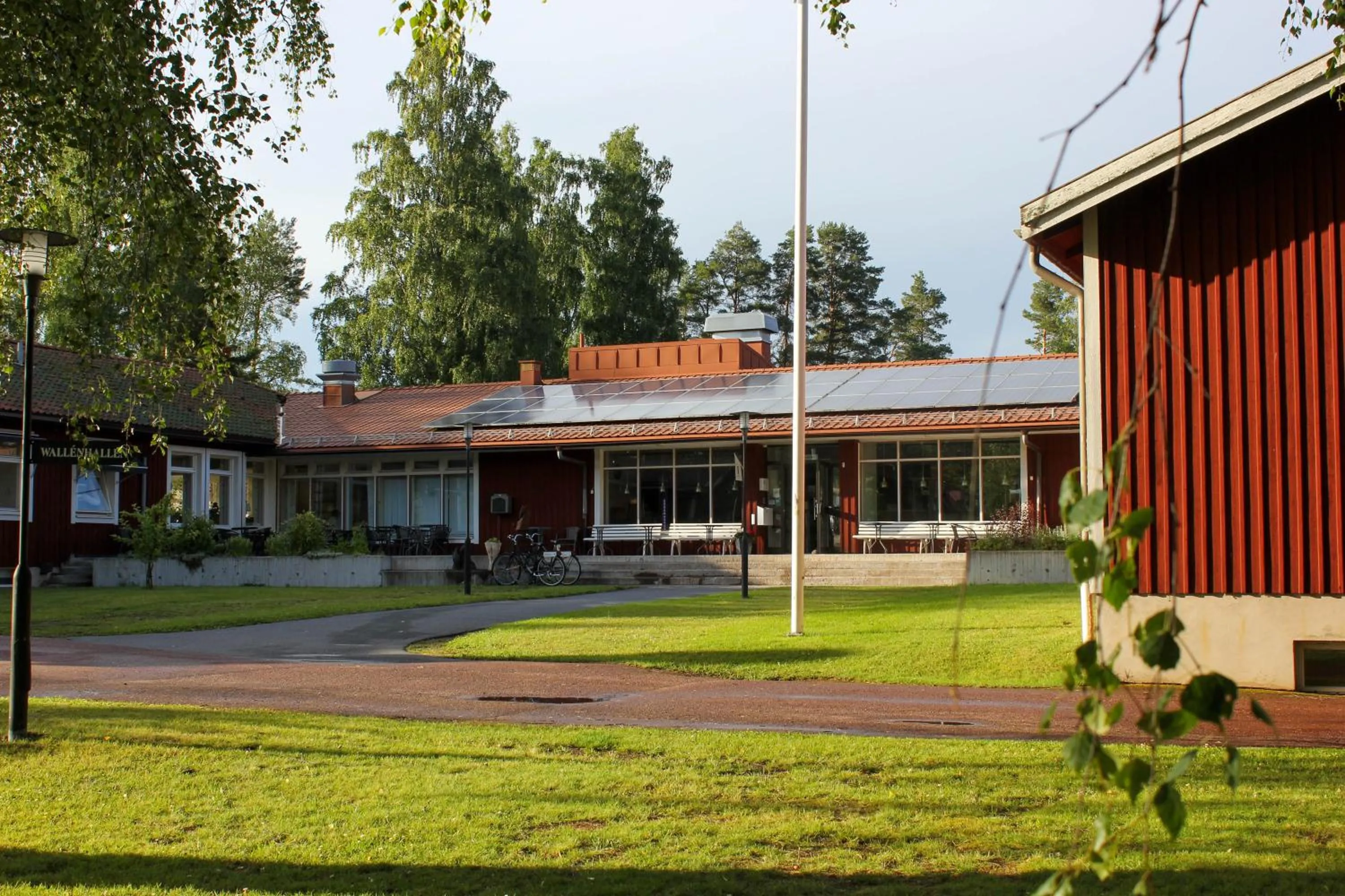 Lobby or reception in Leksands Folkhögskola