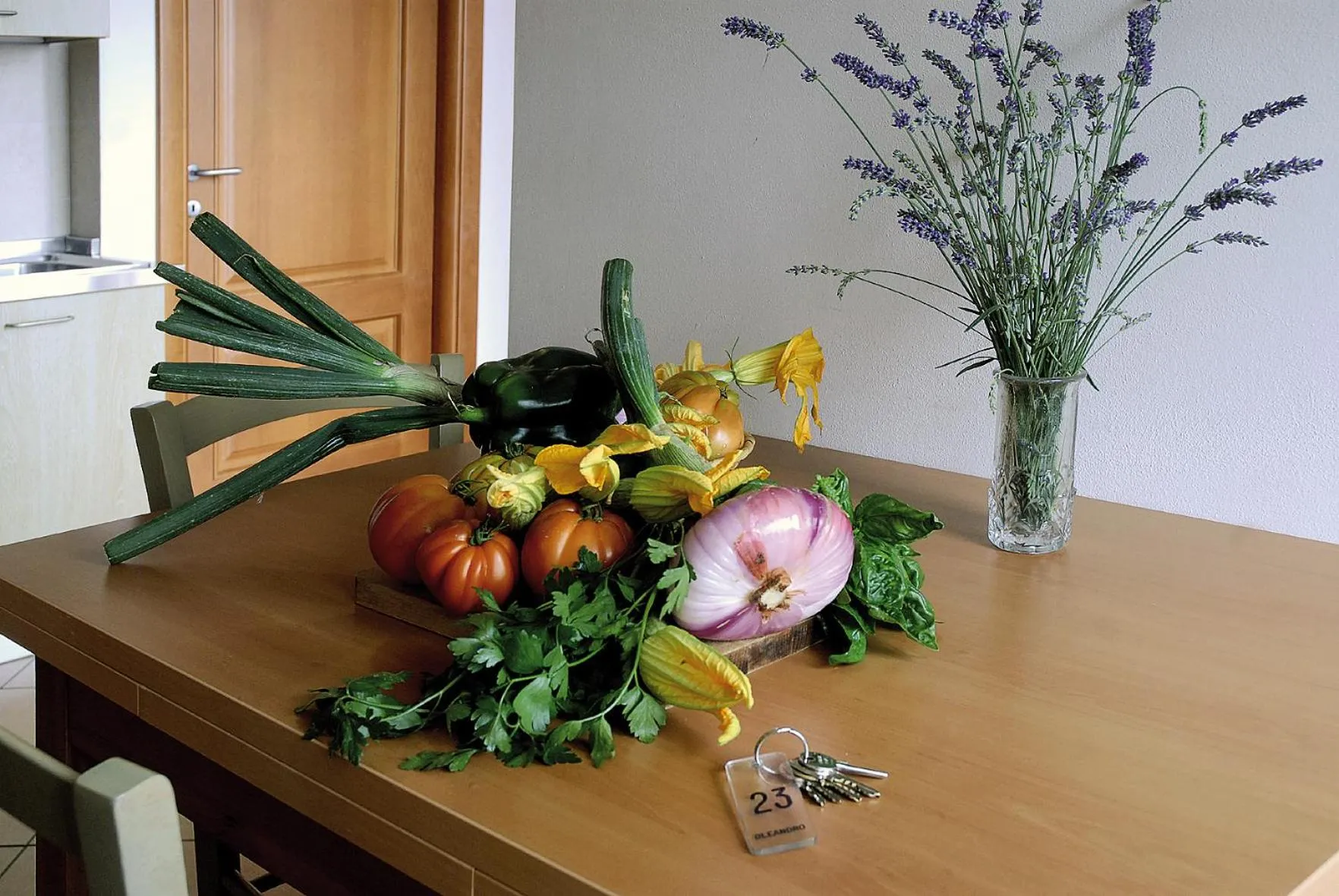 Kitchen or kitchenette in Residence Oleandro