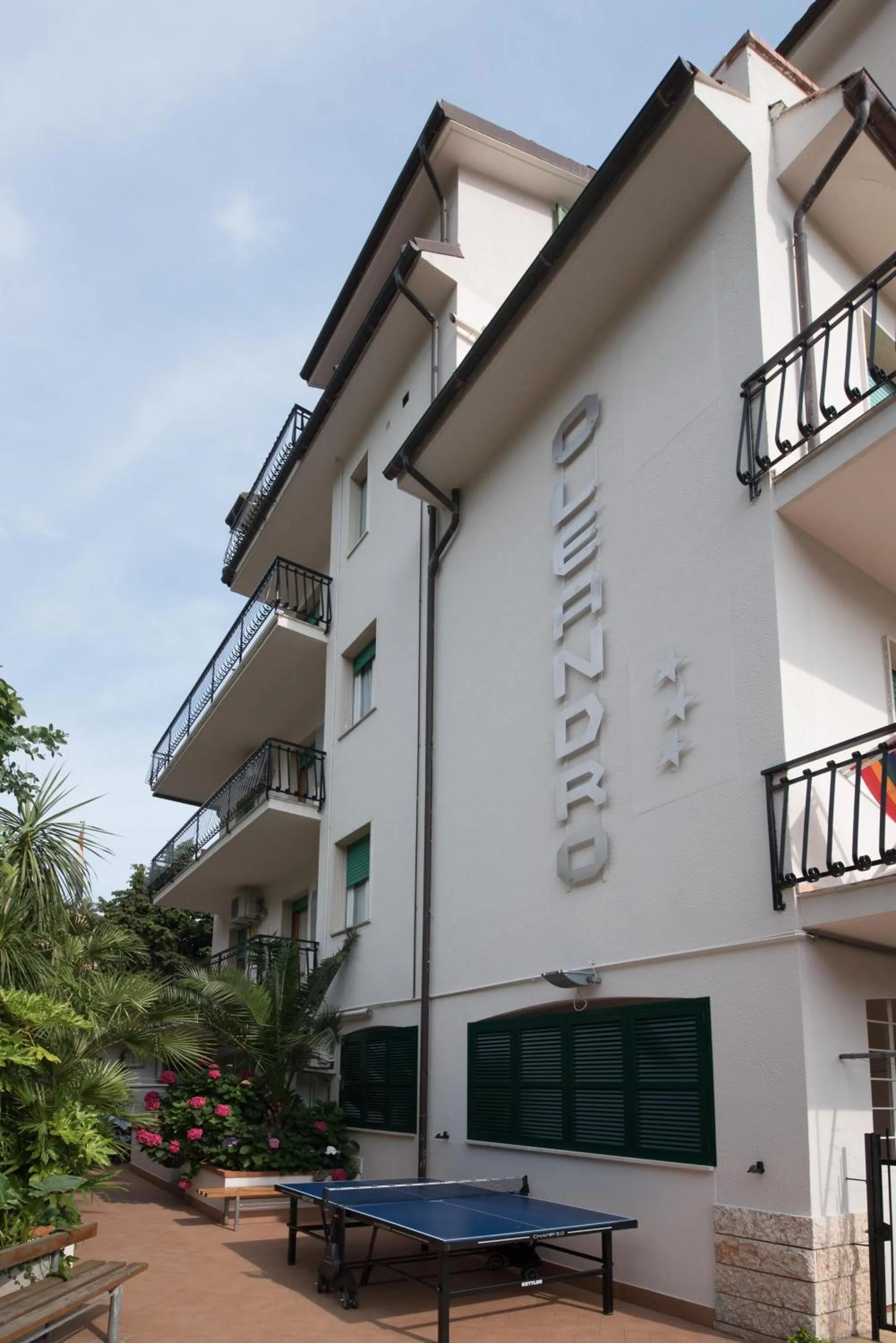 Garden view in Residence Oleandro