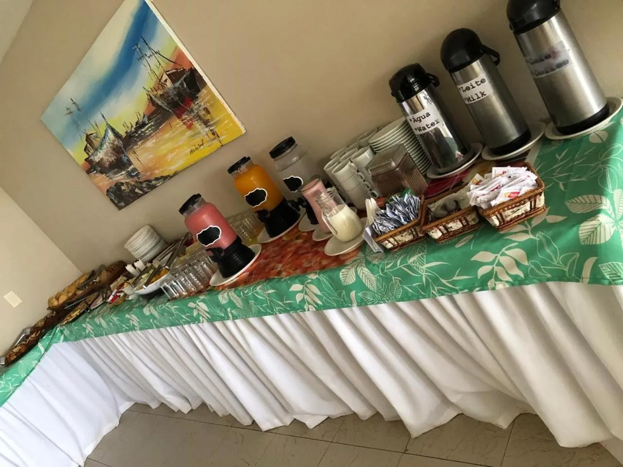 Lounge or bar in Marupiara Suites Flats