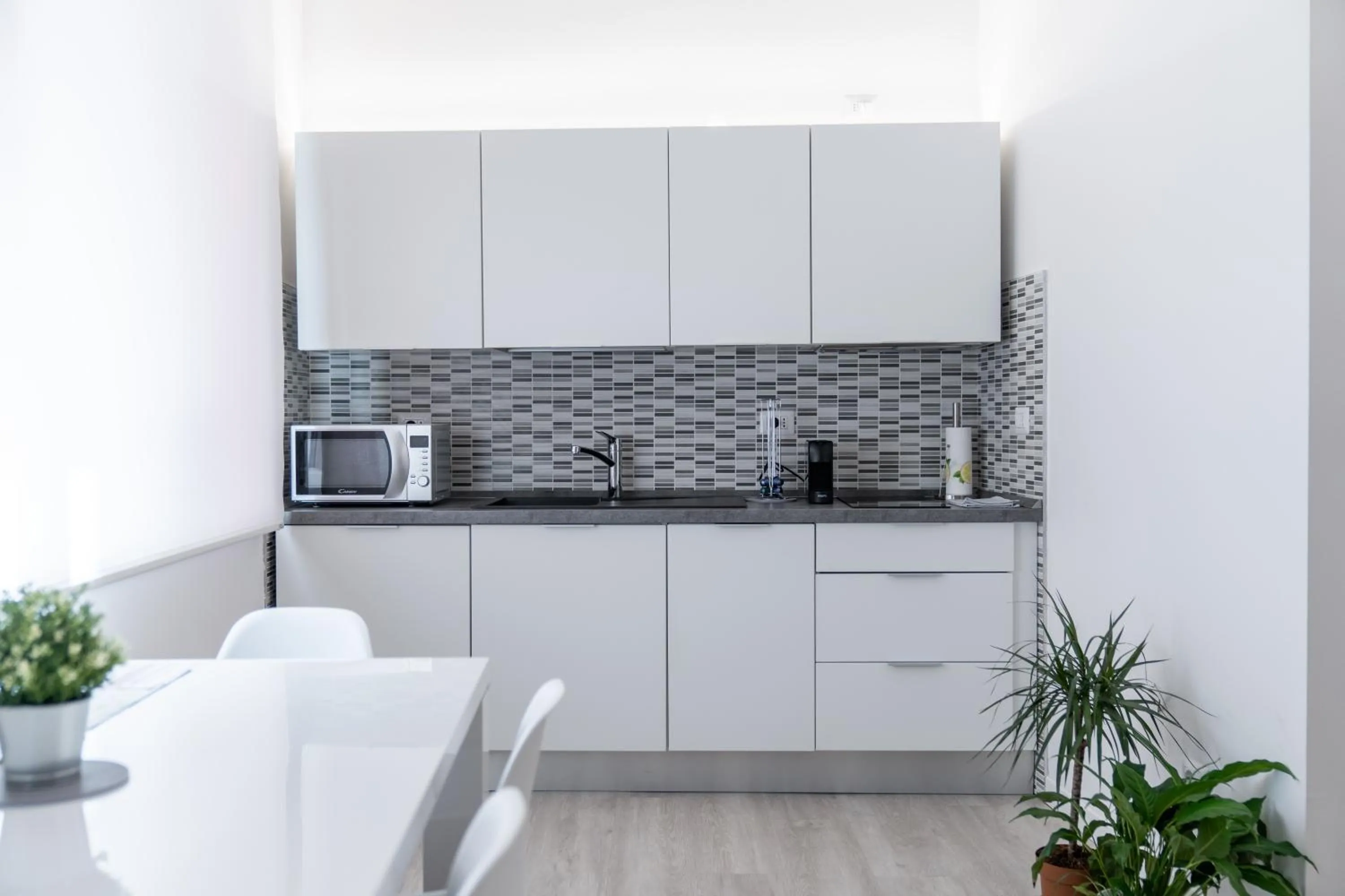Kitchen or kitchenette in Dolce Notte Apartments