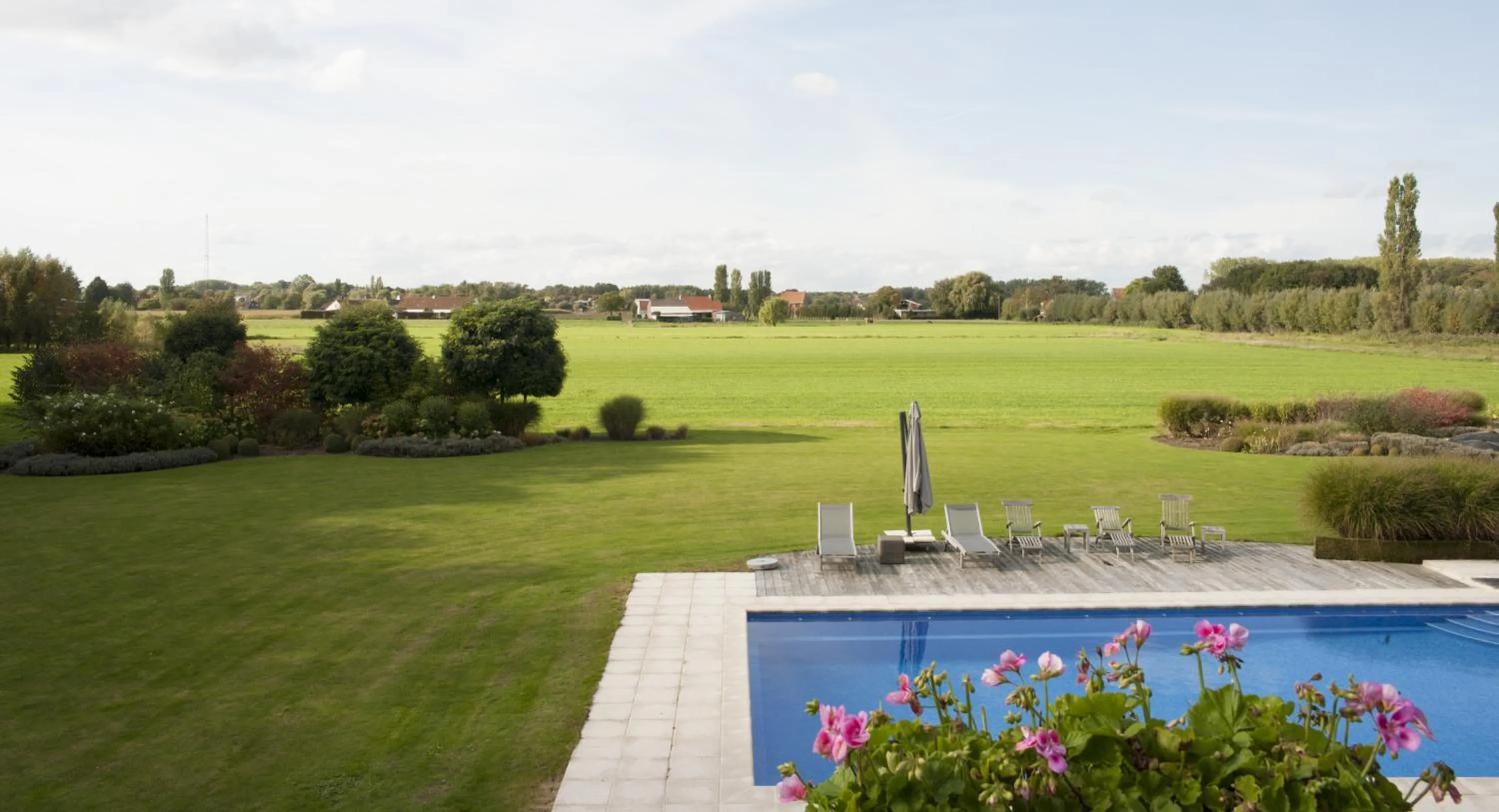 Garden in B&B Au Grenier