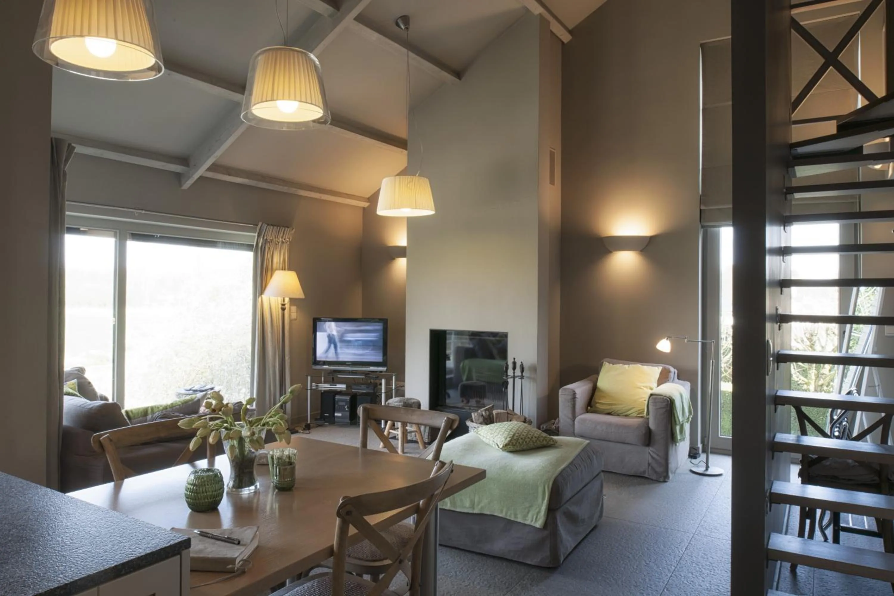 Living room in B&B Au Grenier