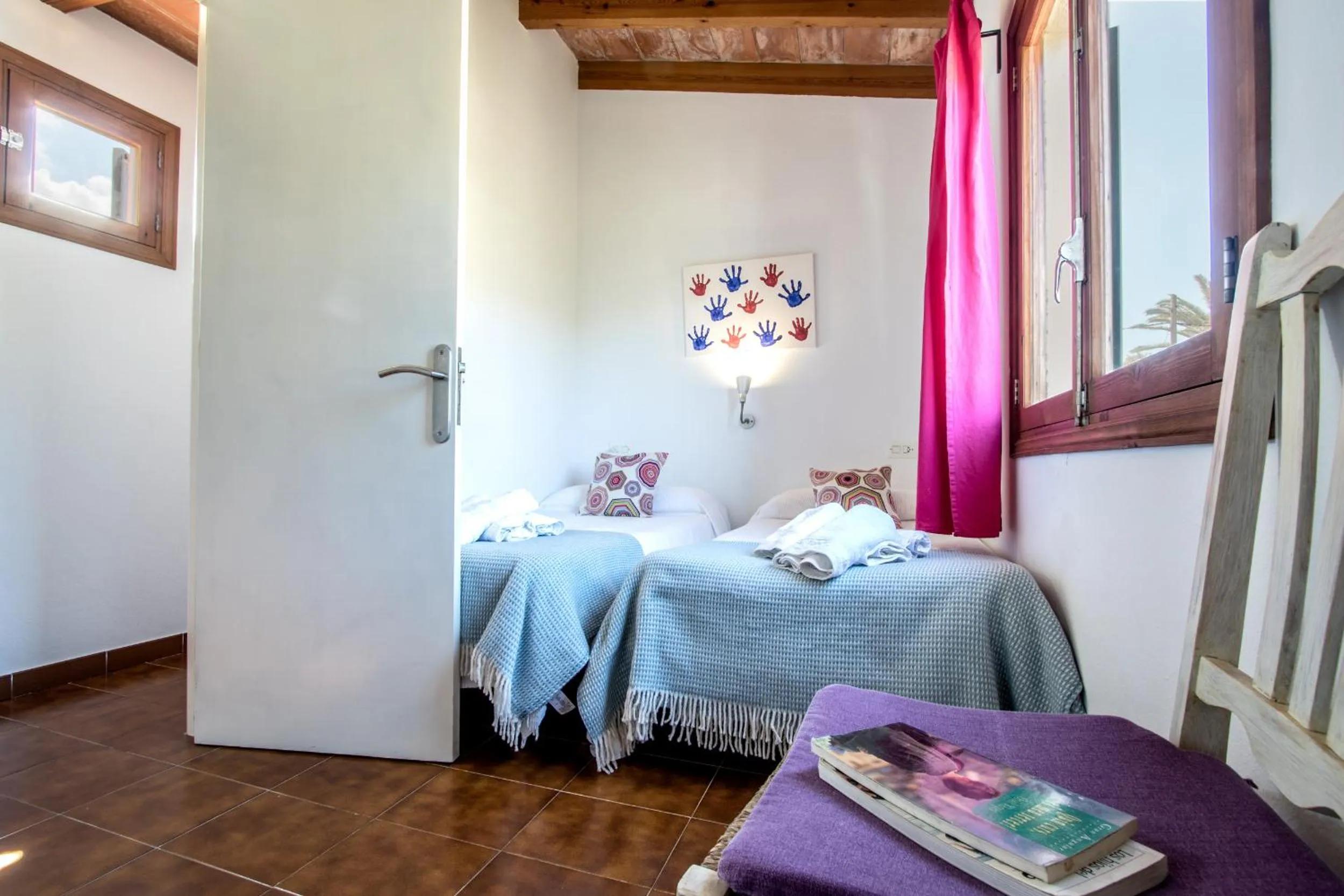 Bedroom, Bed in Villa La Palmera By homevillas360