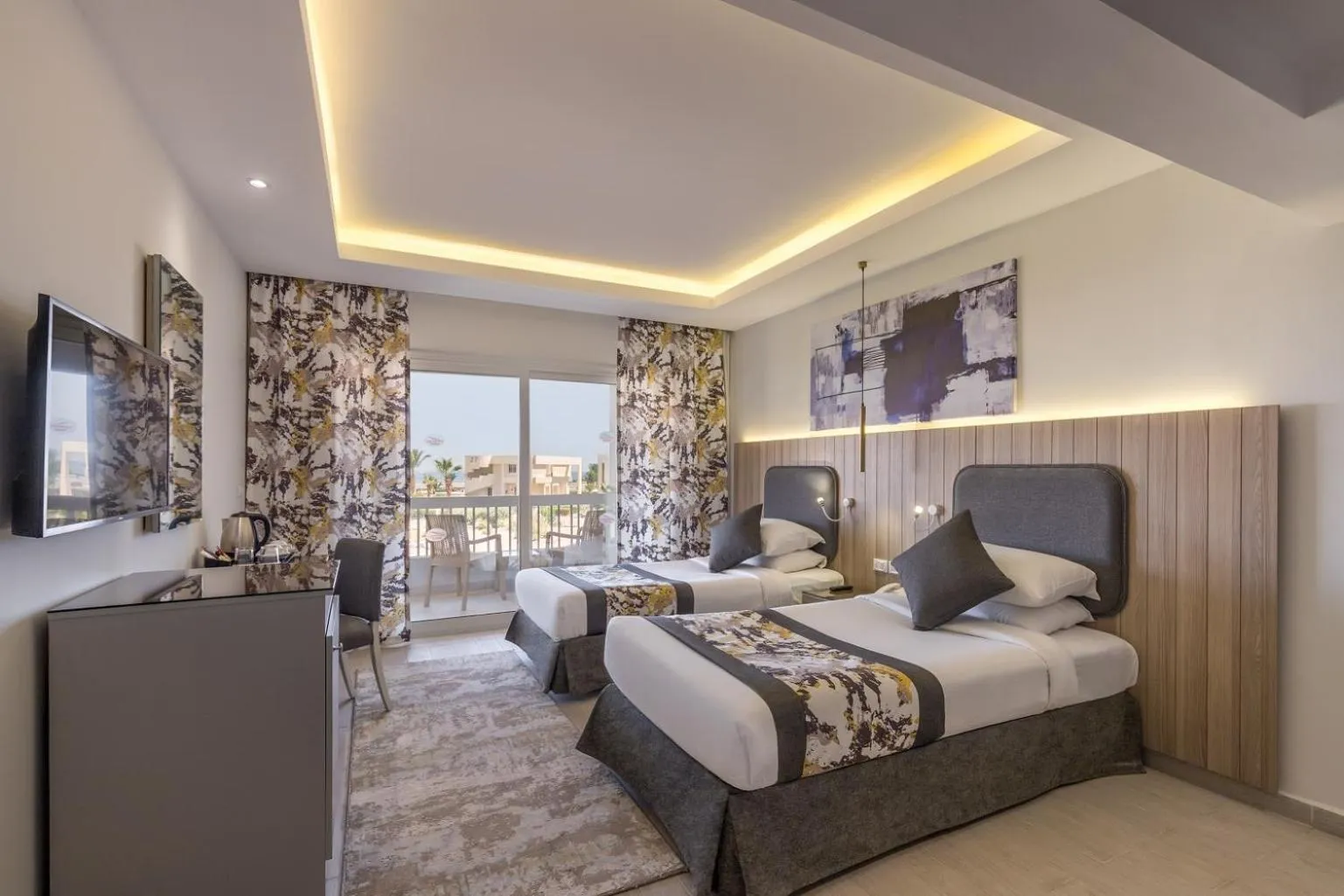 Bed in Hurghada Long Beach Resort