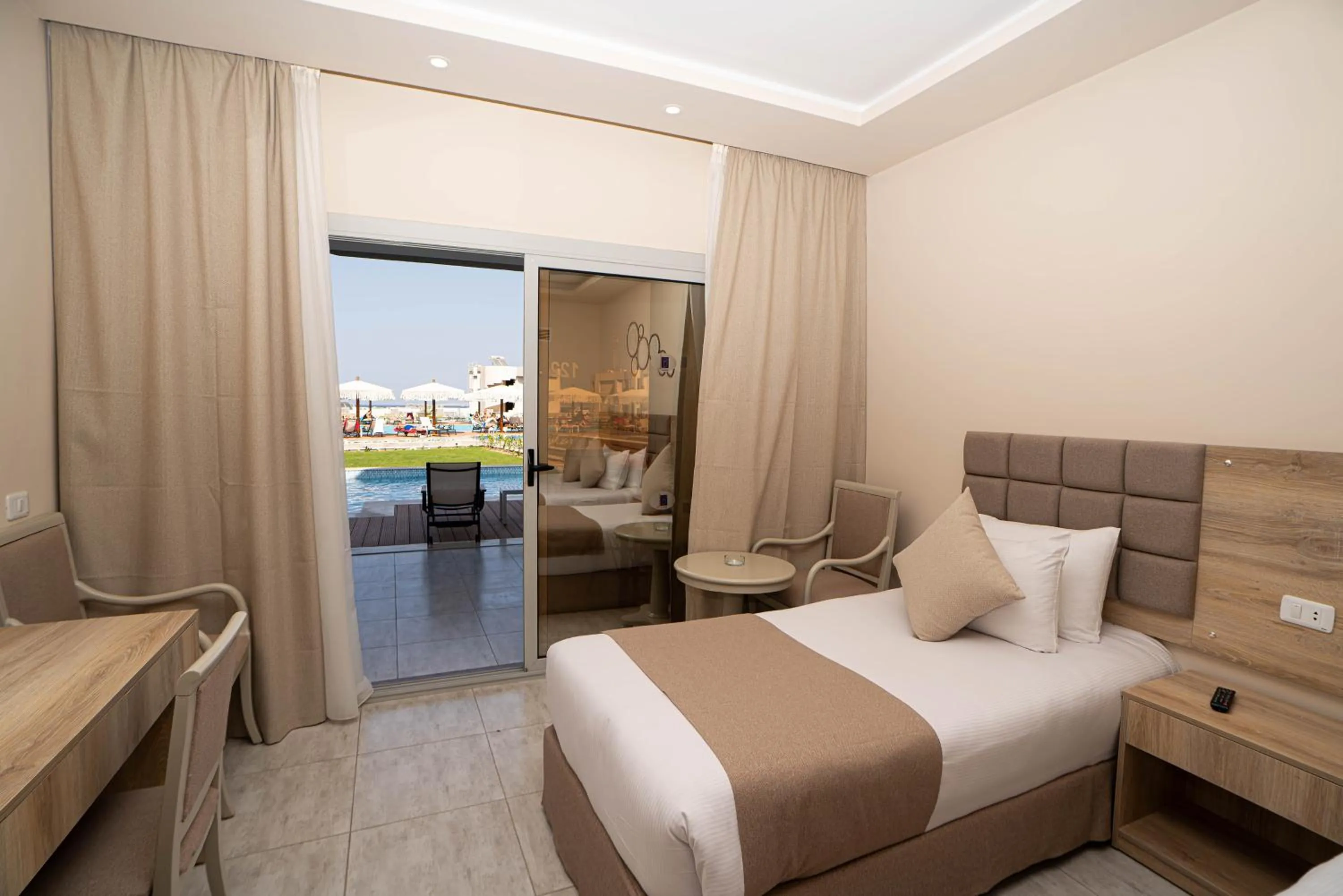 Bed in Hurghada Long Beach Resort