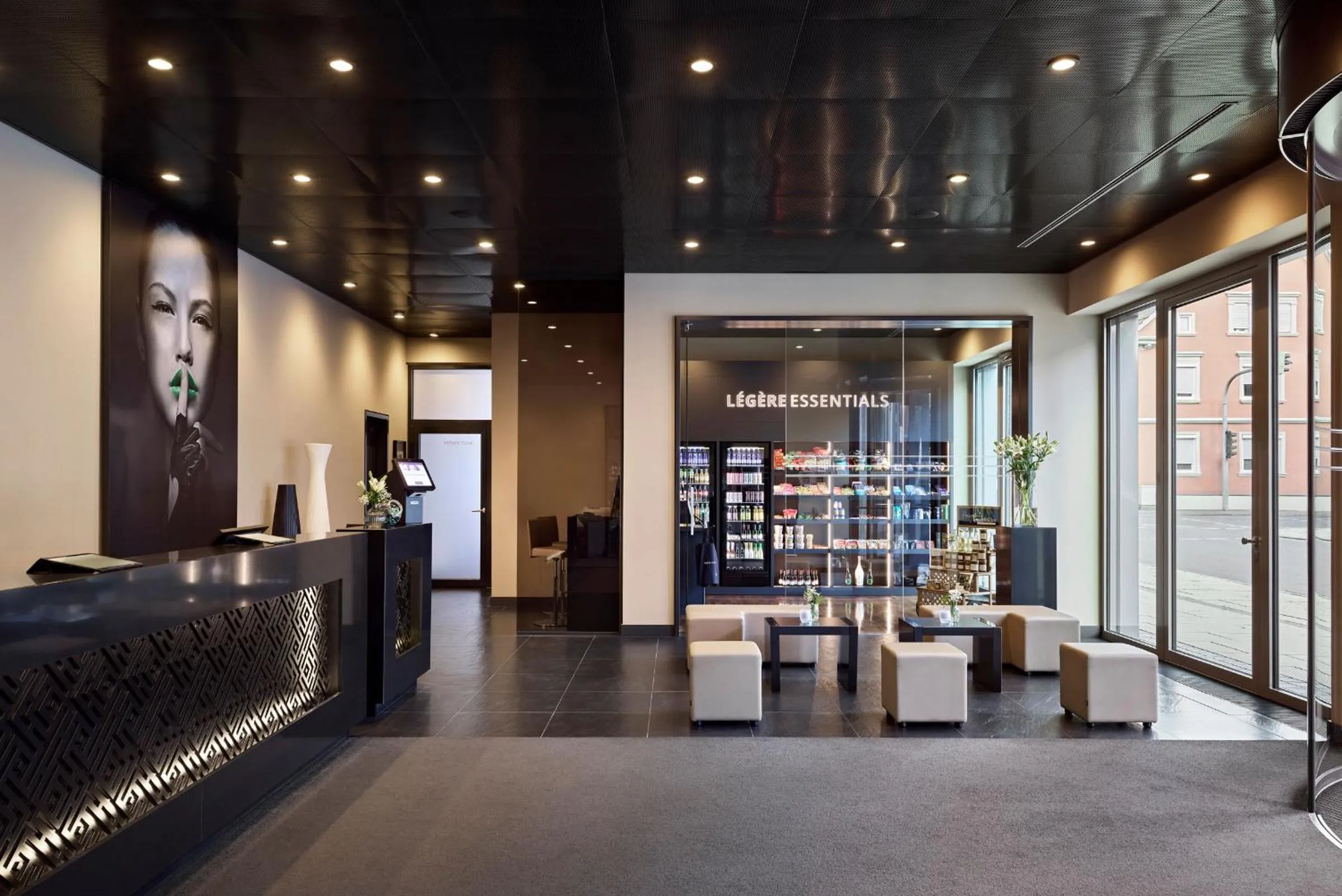 Lobby or reception in LÉGÈRE HOTEL Tuttlingen