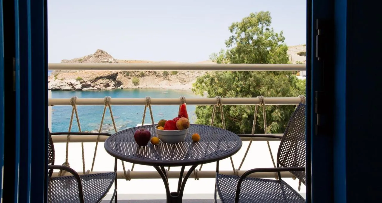 Balcony/Terrace in Agios Pavlos Hotel