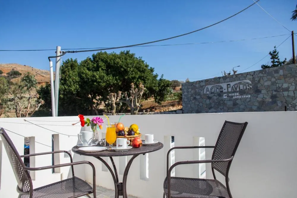Balcony/Terrace in Agios Pavlos Hotel