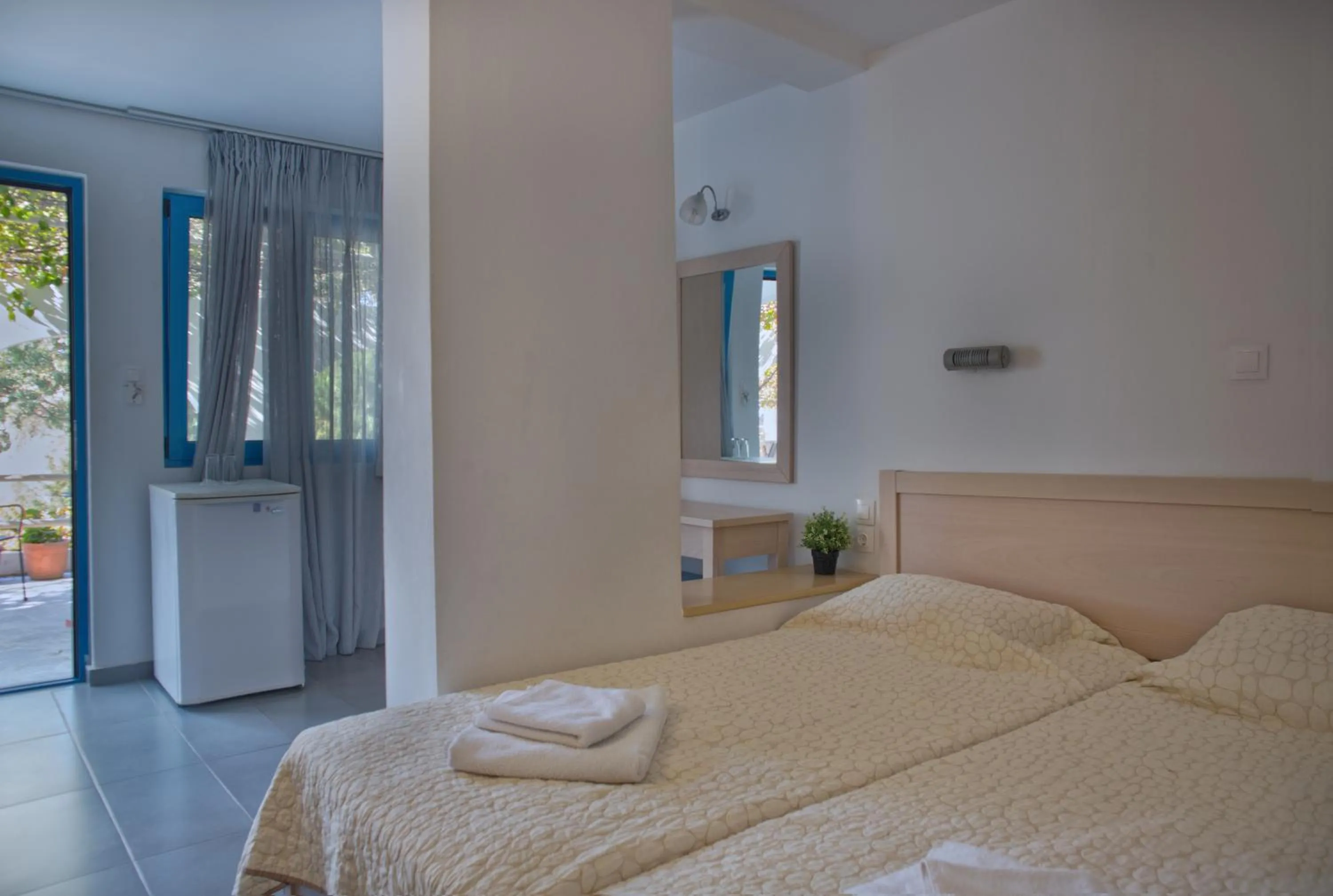 Photo of the whole room, Bed in Agios Pavlos Hotel