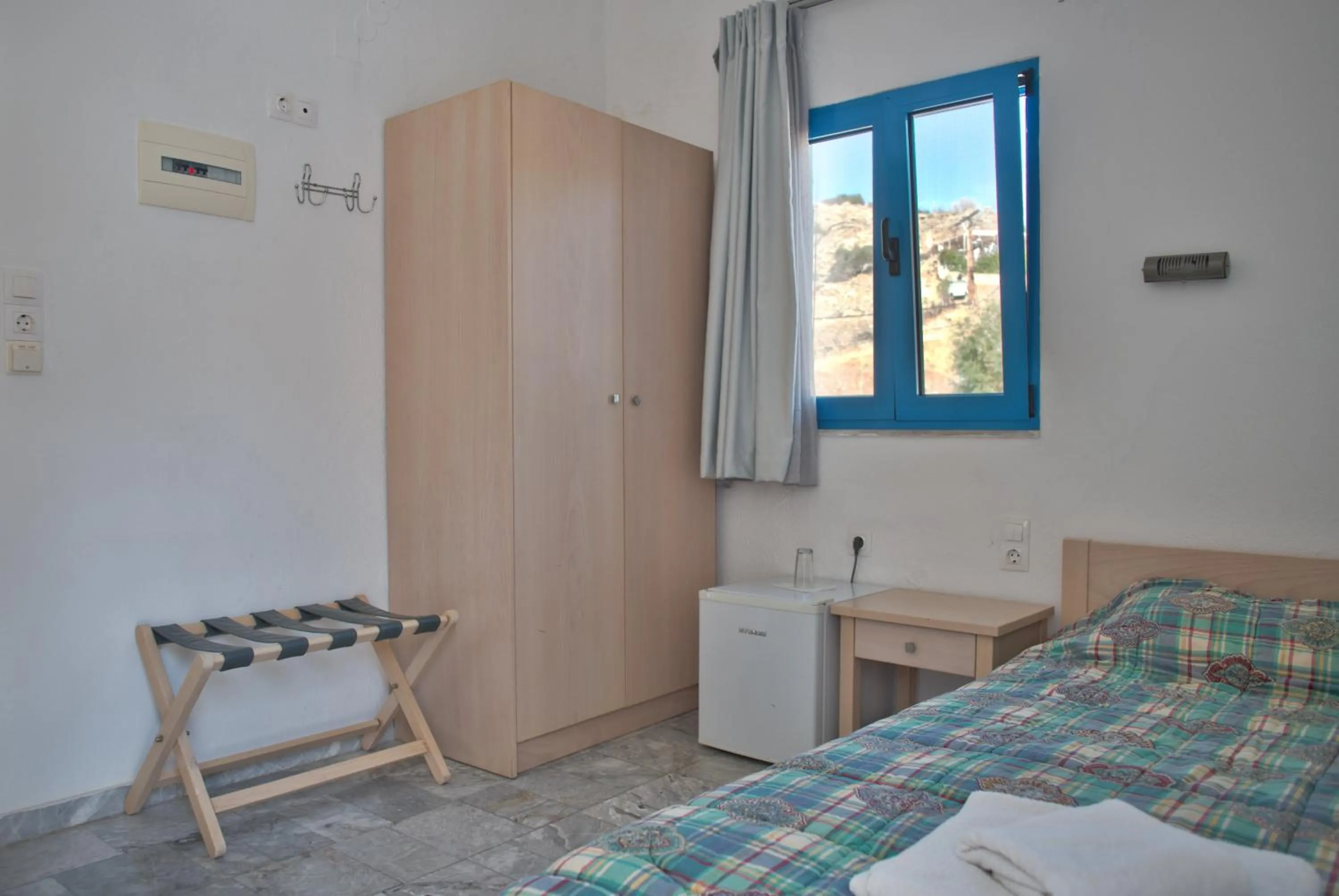 Photo of the whole room, Bed in Agios Pavlos Hotel