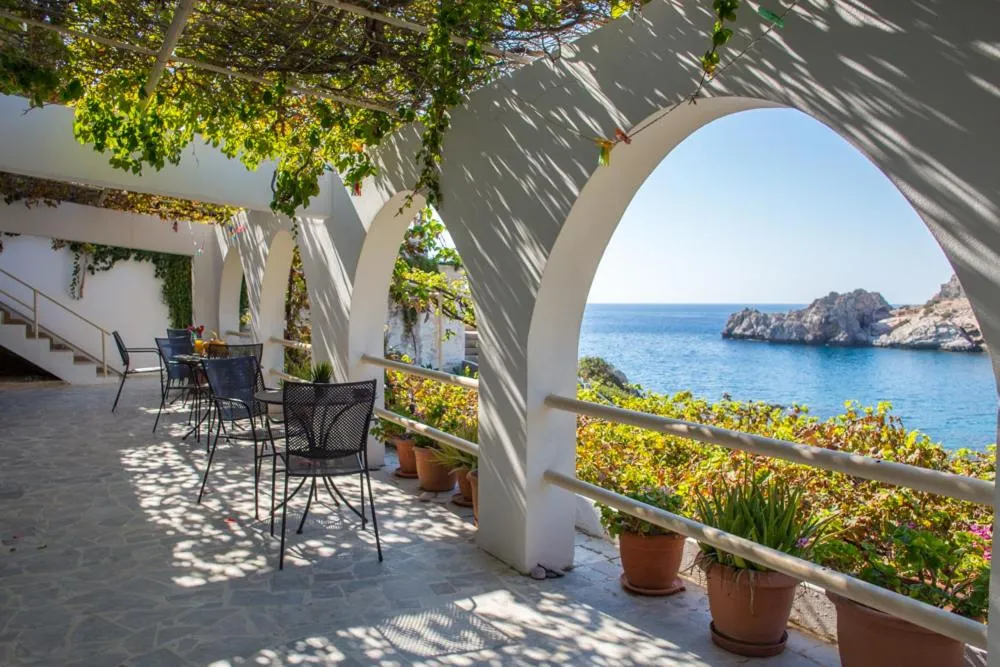 Balcony/Terrace in Agios Pavlos Hotel