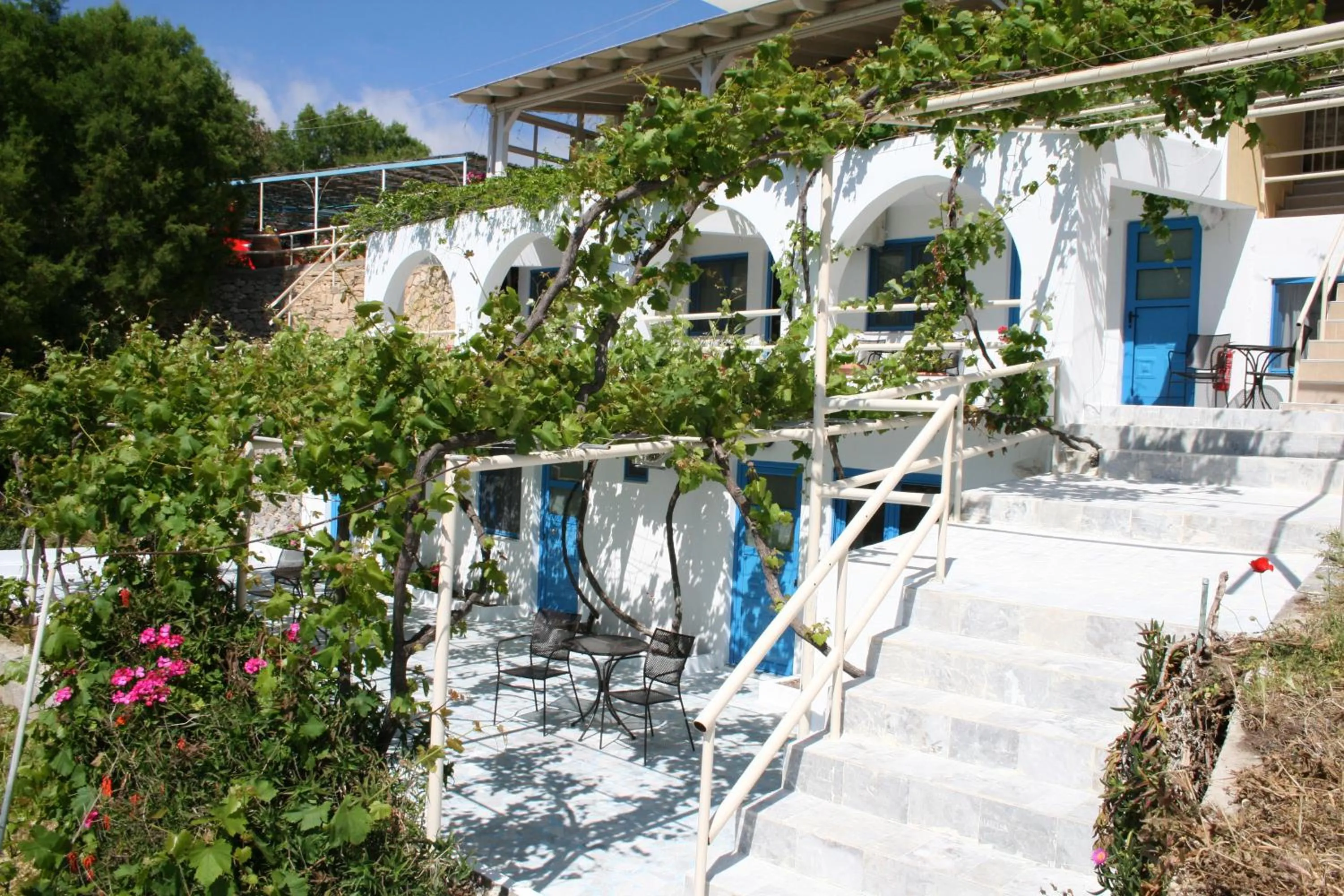 Balcony/Terrace in Agios Pavlos Hotel